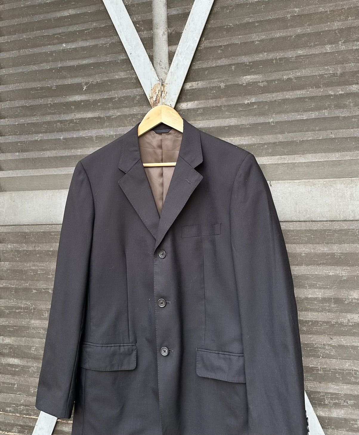 Hiroko Koshino Homme Hiroko Koshino Homme Blazer Jacket Size US M / EU 48-50 / 2 - 2 Thumbnail