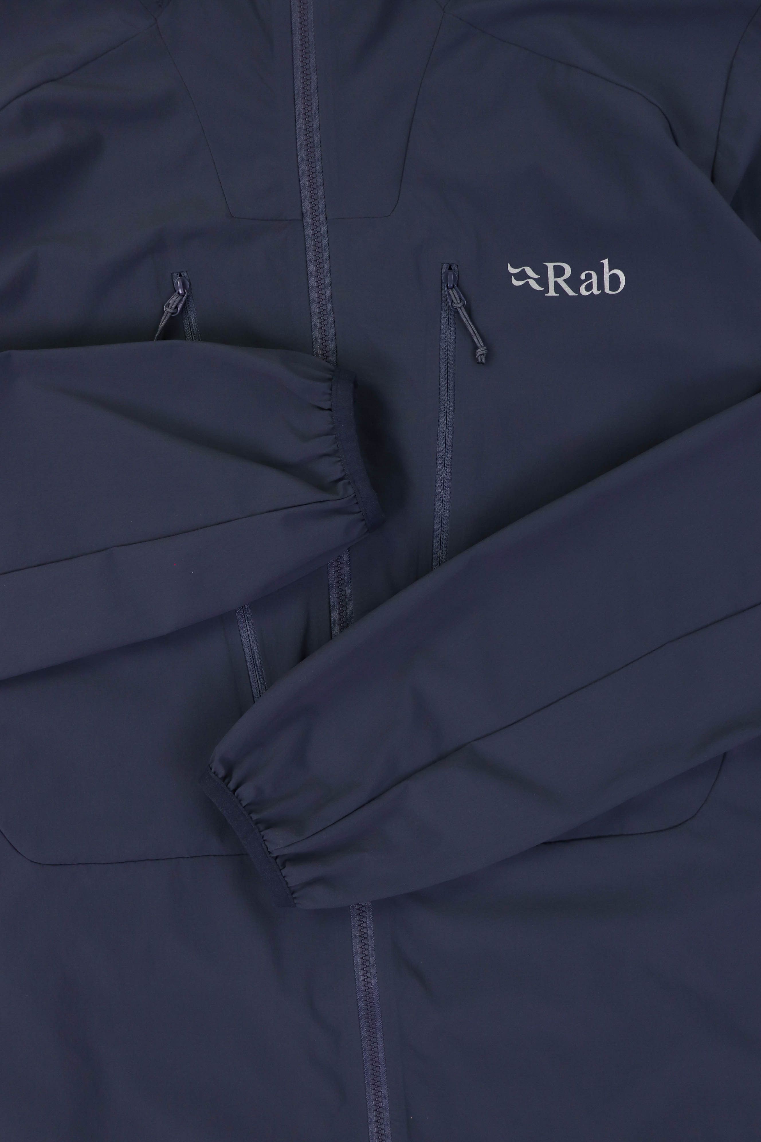 Rab Rab Dark Gray Soft Shell QWS-35 Borealis Windbreaker Jacket Size US L / EU 52-54 / 3 - 7 Thumbnail