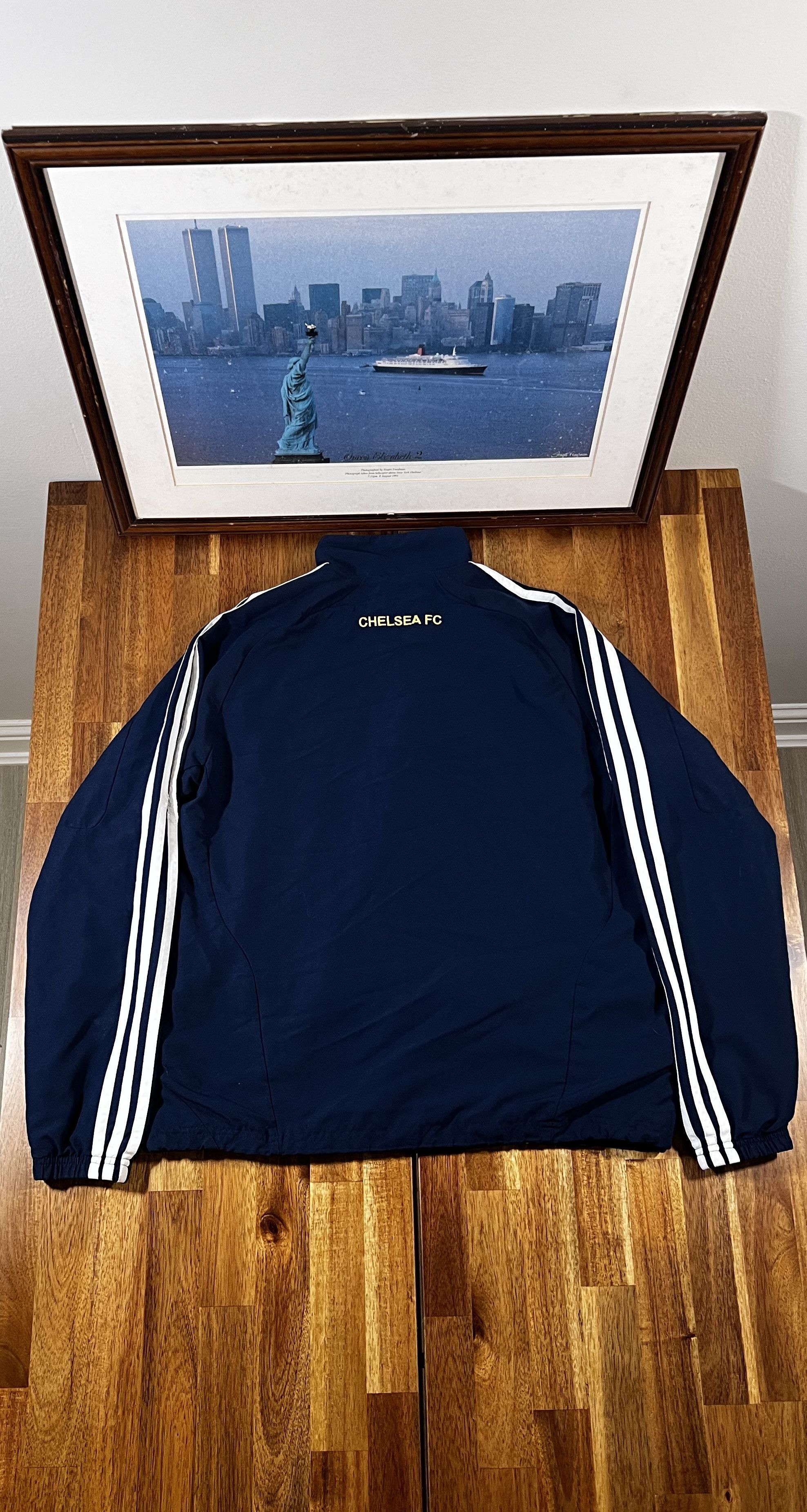 Adidas 2010-11 Chelsea adidas Track Jacket Large Size US L / EU 52-54 / 3 - 2 Thumbnail