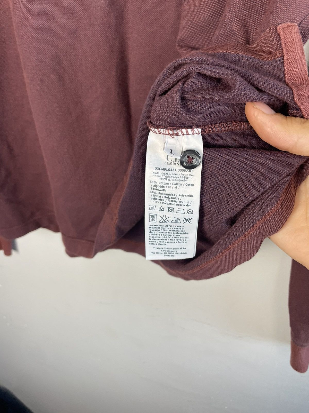 C.P. Company × Massimo Osti × Vintage C.P Company vintage tacting Polo longsleeve Size US L / EU 52-54 / 3 - 5 Thumbnail