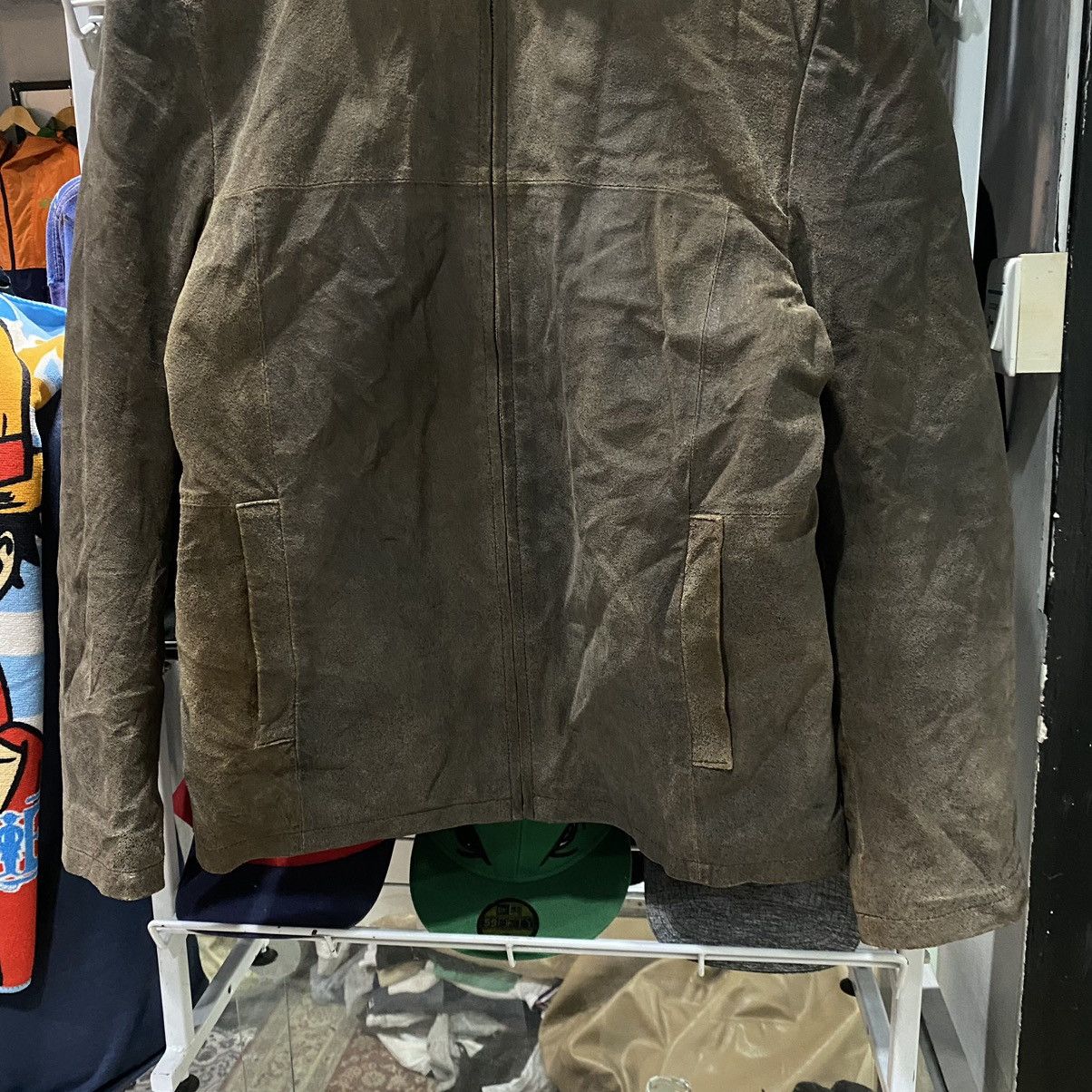 Boy London Rare Vintage 90s Boy London Suede Leather Jackets Size US L / EU 52-54 / 3 - 4 Thumbnail