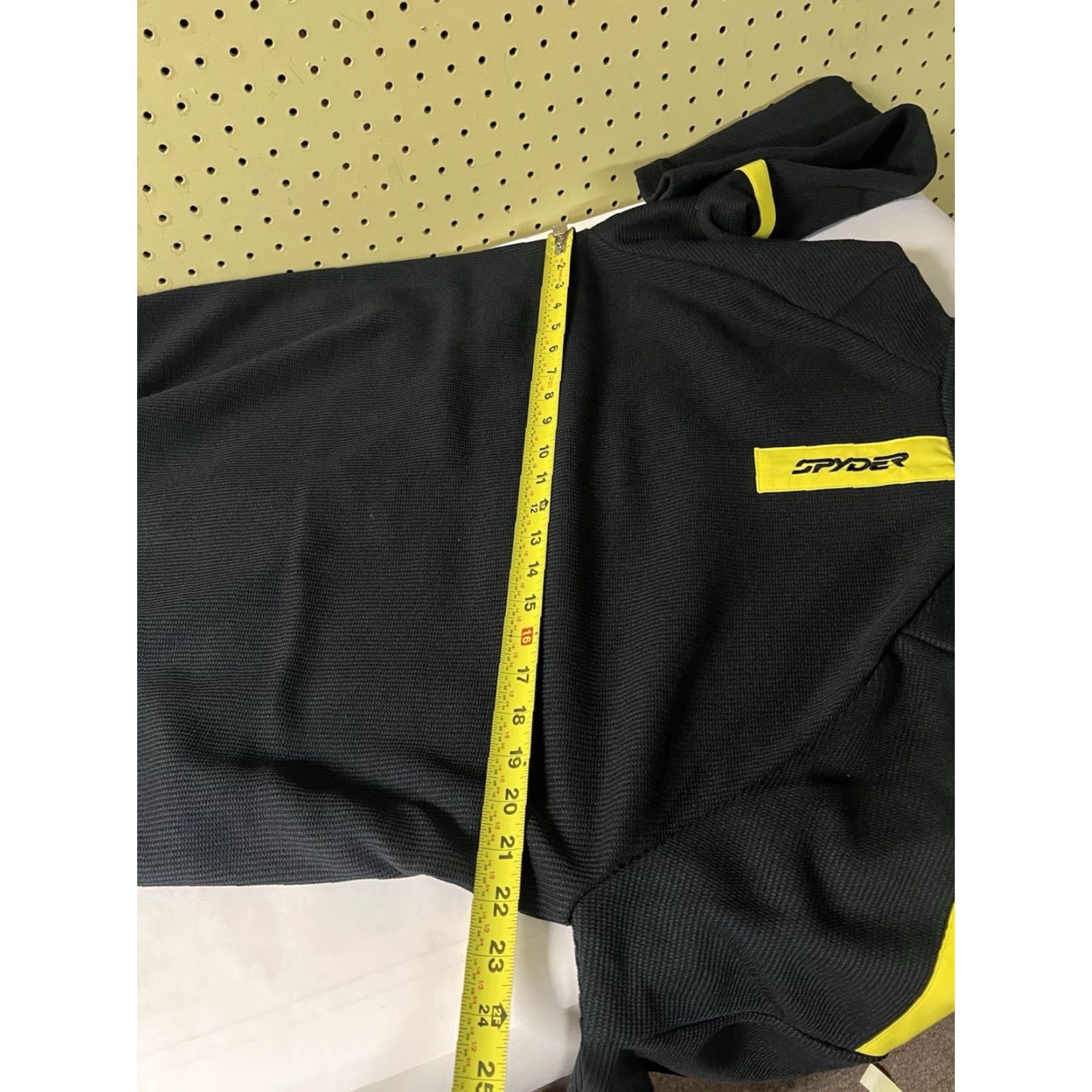 Spyder Spyder Jacket Full Zip Fleece Black Yellow L Mens Large Bandit Wengen SPYDER Size US L / EU 52-54 / 3 - 4 Thumbnail