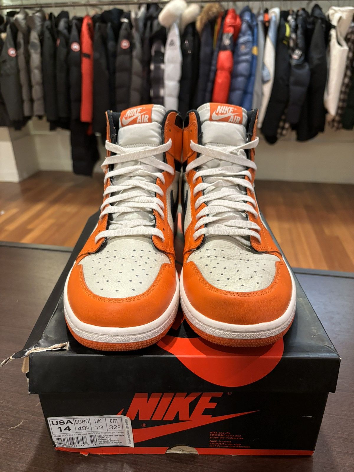 Jordan Brand Jordan 1 Retro Reverse Shattered Backboard Size US 14 / EU 47 - 5 Thumbnail