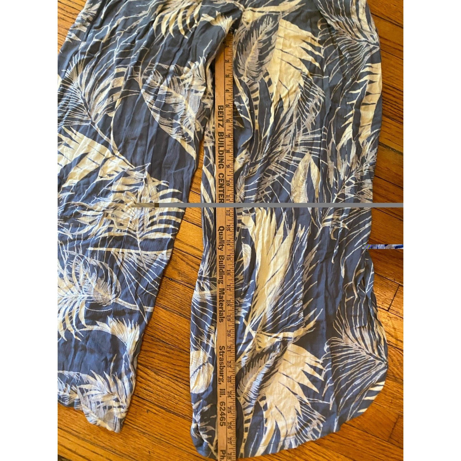 O'Neill O’Neill Jumper Palm Wide Leg Split Leg Jumpsuit Small Pocket Size 28" / US 6 / IT 42 - 9 Thumbnail