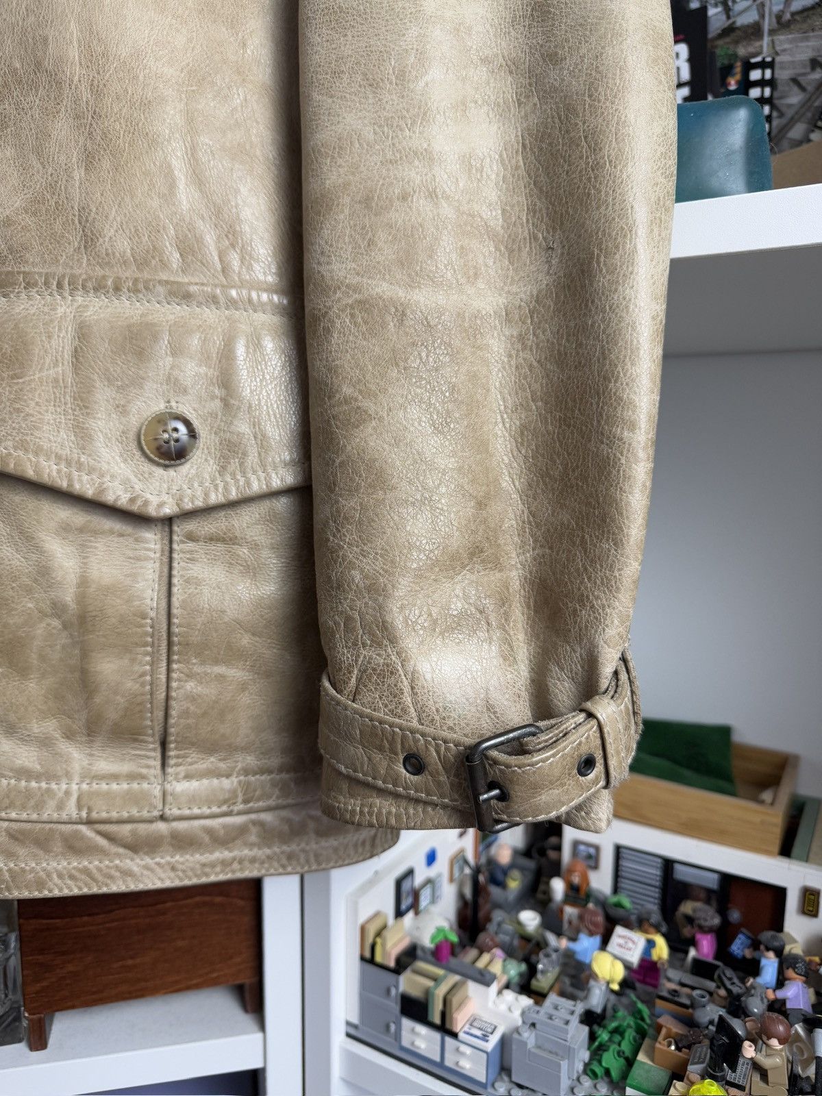 Belstaff Vintage Belstaff aviation army leather jacket 42 S military Size US S / EU 44-46 / 1 - 7 Thumbnail
