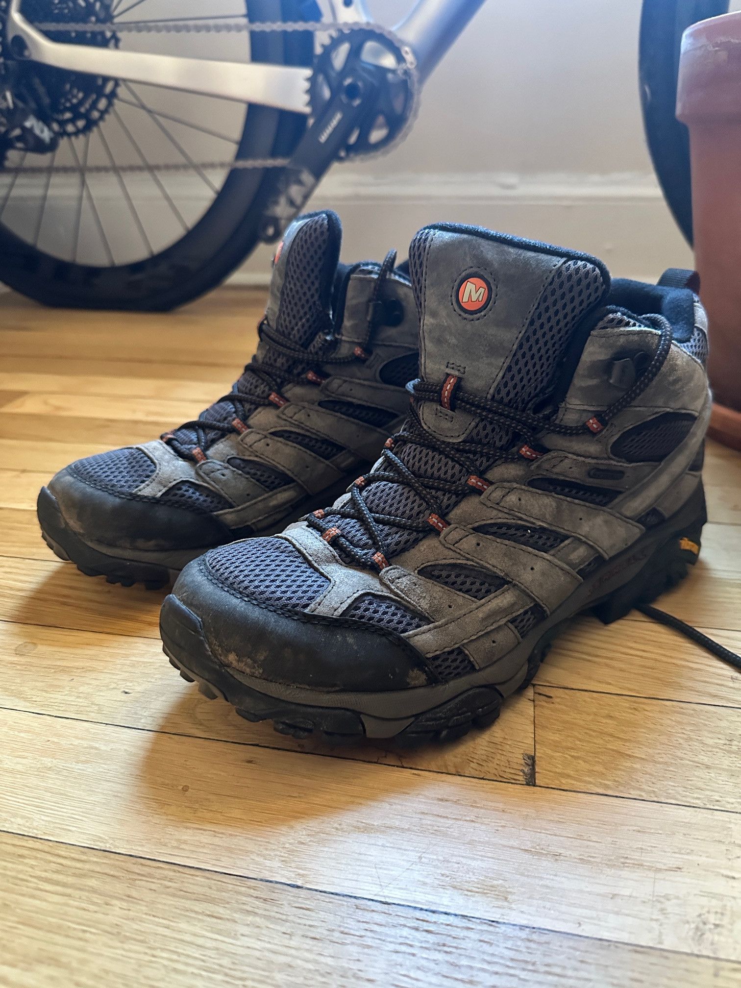 Merrell MERRELL MOAB 2 MID WATERPROOF HIKING BOOTS BELUGA SIZE 12 M Size US 12 / EU 45 - 1 Thumbnail