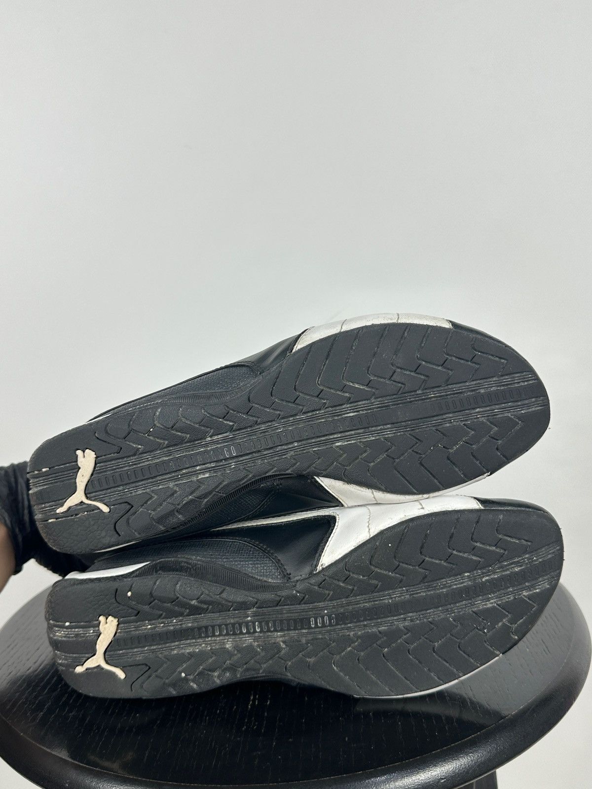 Puma Vintage Puma Speedcat Black/White Leather Y2K Sneakers Size US 5 / IT 35 - 20 Thumbnail