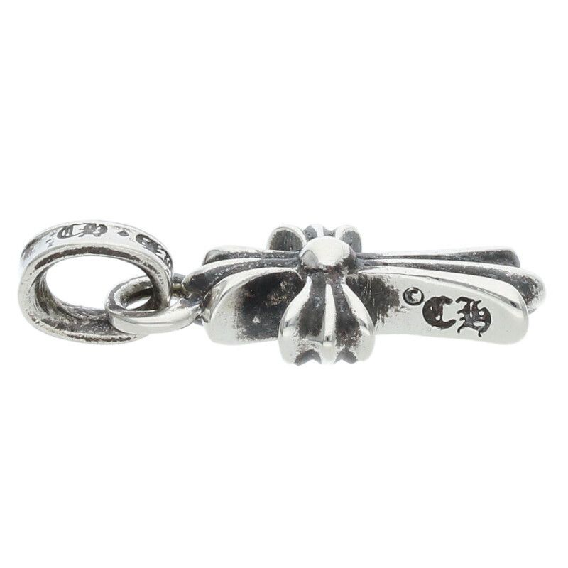 Chrome Hearts Chrome Hearts Pave Sapphire Baby Fat Cross Size ONE SIZE - 3 Thumbnail