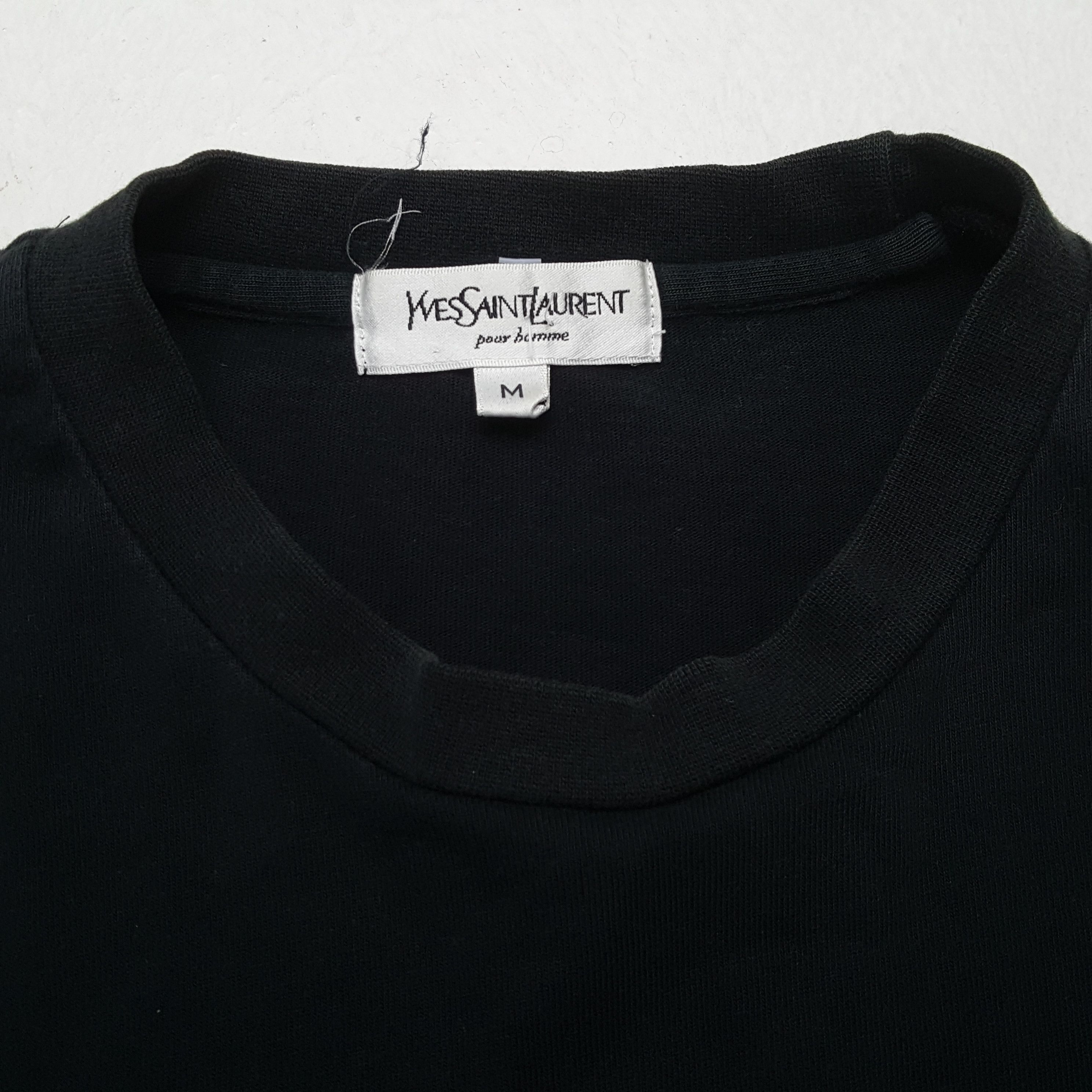 Vintage × Yves Saint Laurent Vintage YVES SAINT LAURENT Italian Brand T-Shirts Size US M / EU 48-50 / 2 - 6 Thumbnail