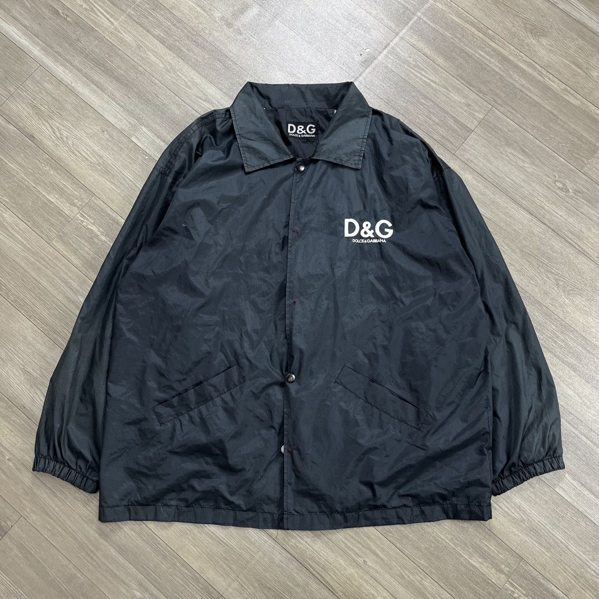 Dolce & Gabbana Vintage Dolce & Cabbana Spell Out Big Logo Coach Jacket Size US L / EU 52-54 / 3 - 19 Thumbnail