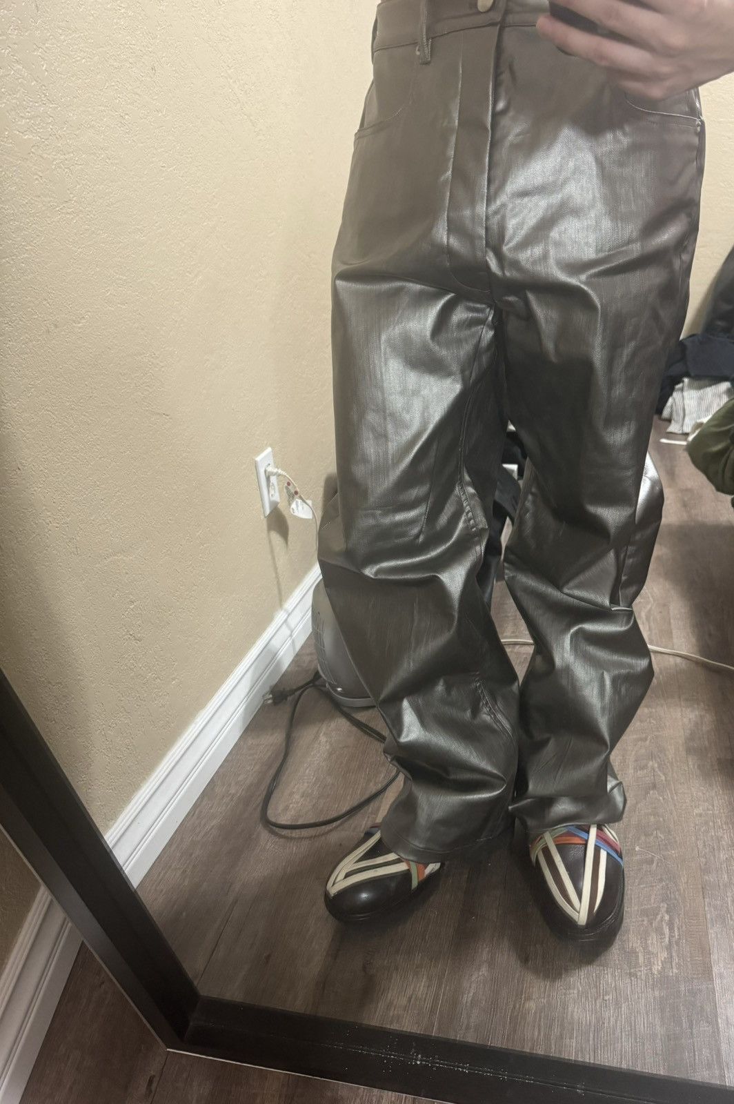 Rick Owens Rick Owens coated Geth pants “Lido” UPDATED Size US 29 - 6 Thumbnail