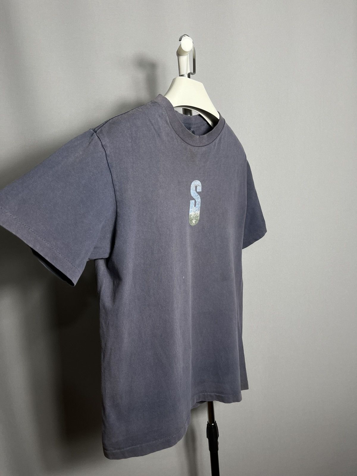 Stussy Stussy T Shirt Mens Blue Streetwear Skate Made in USA 90s Size US M / EU 48-50 / 2 - 4 Thumbnail