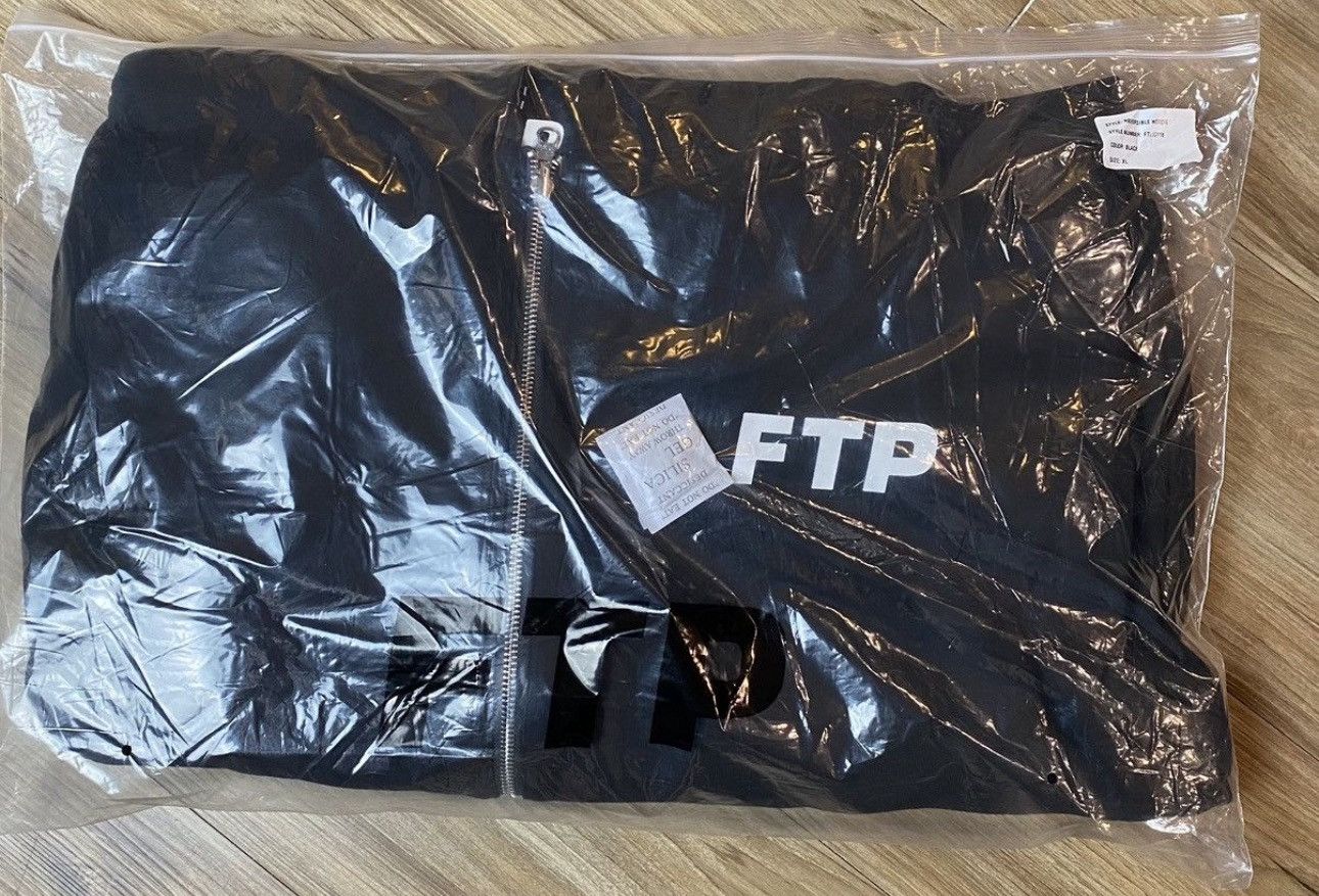 Fuck The Population FTP REVERSIBLE LOGO HOODIE (BLACK) Size US XL / EU 56 / 4 - 7 Thumbnail
