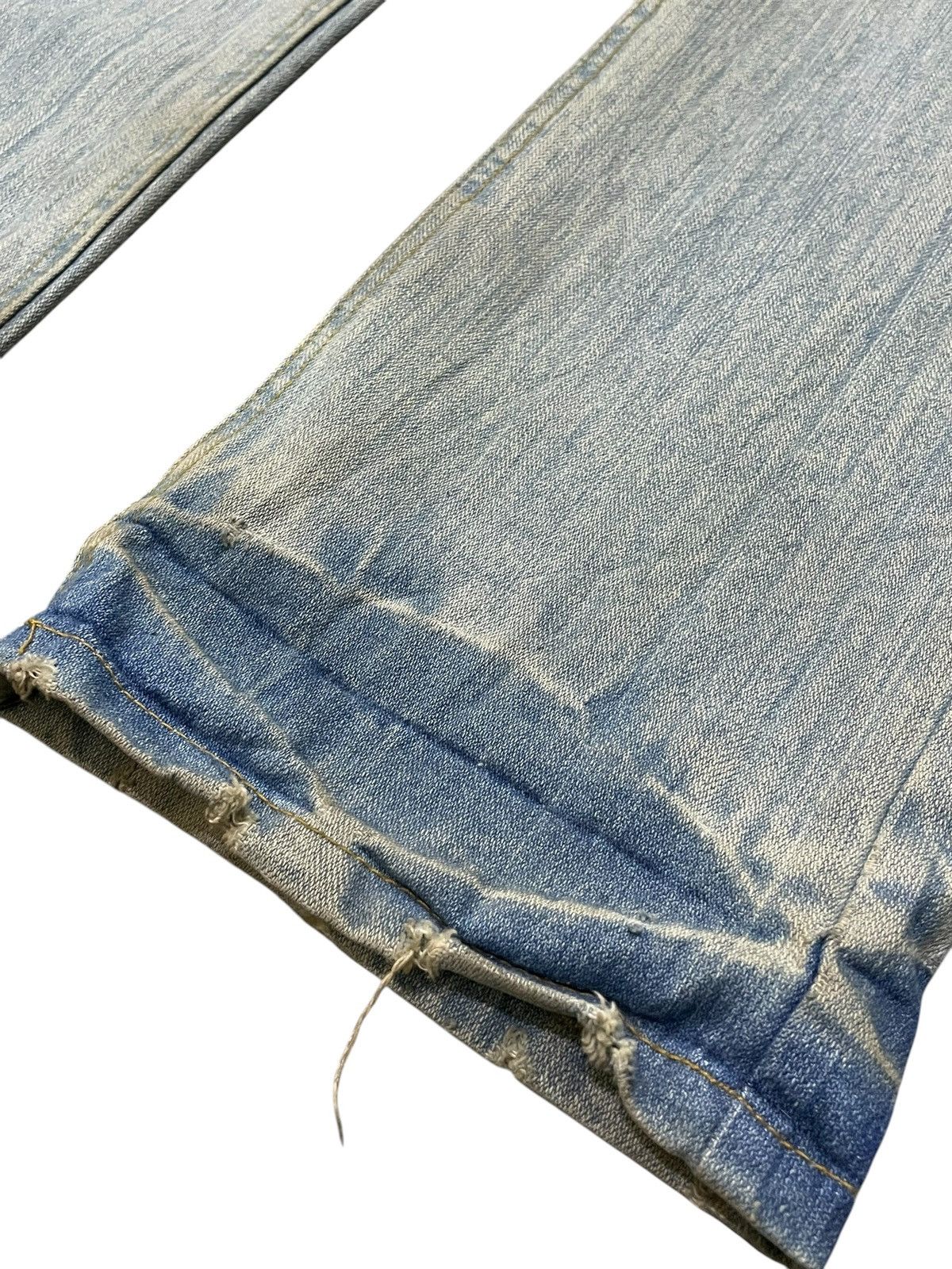 Hysteric Glamour Hysteric Glamour Style I ❤️ Surf Patched Muddy Wash Jeans Size US 32 / EU 48 - 6 Thumbnail