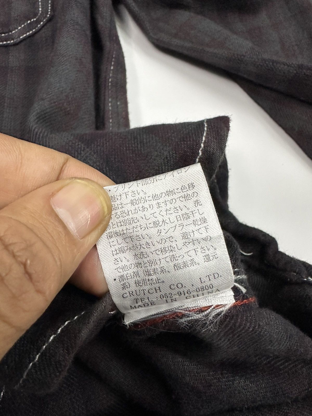 Le Grande Bleu (L.G.B.) 70s Flagstaff Union Made Vintage Flannel Shirt A649 Size US L / EU 52-54 / 3 - 13 Thumbnail