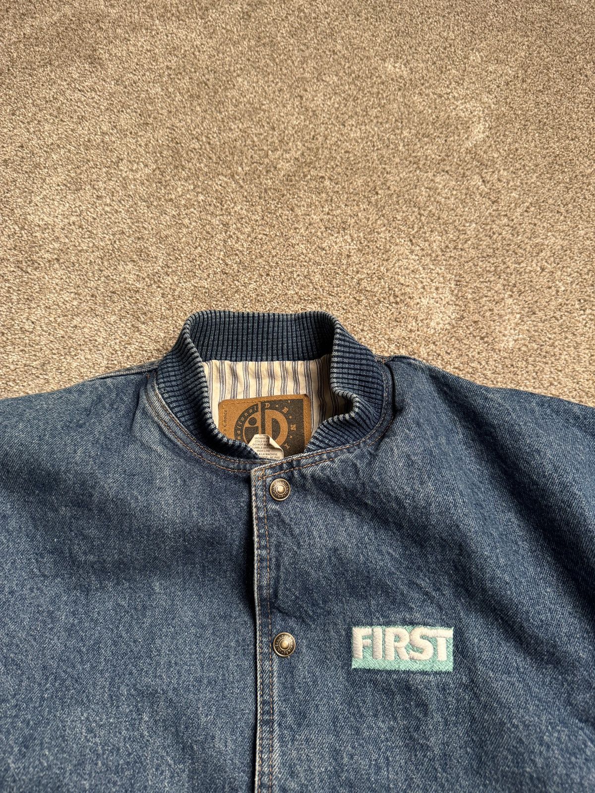 Other VINTAGE FIRST HERITAGE DENIM COLLEGIATE JACKET Size US M / EU 48-50 / 2 - 2 Thumbnail