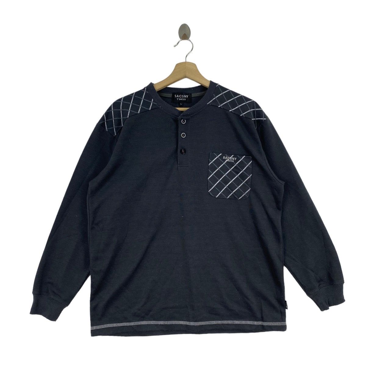 Japanese Brand SACSNY Y'SACCS By Yohji Yamamoto Japanese Brand Pocket Long Size US L / EU 52-54 / 3 - 1 Thumbnail