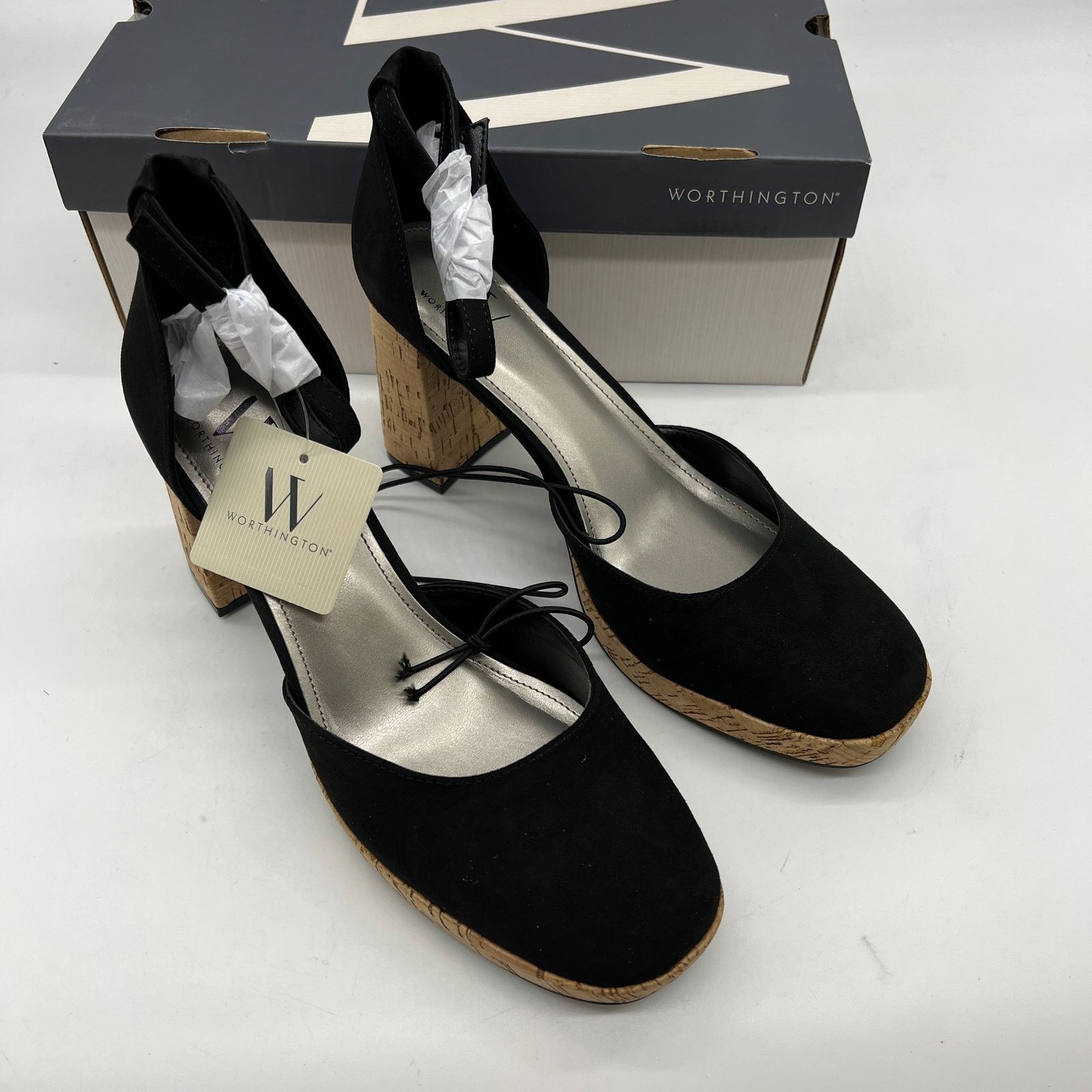 Other Worthington Womens Panama Block Heel Pumps 9 Size US 9 / IT 39 - 2 Thumbnail