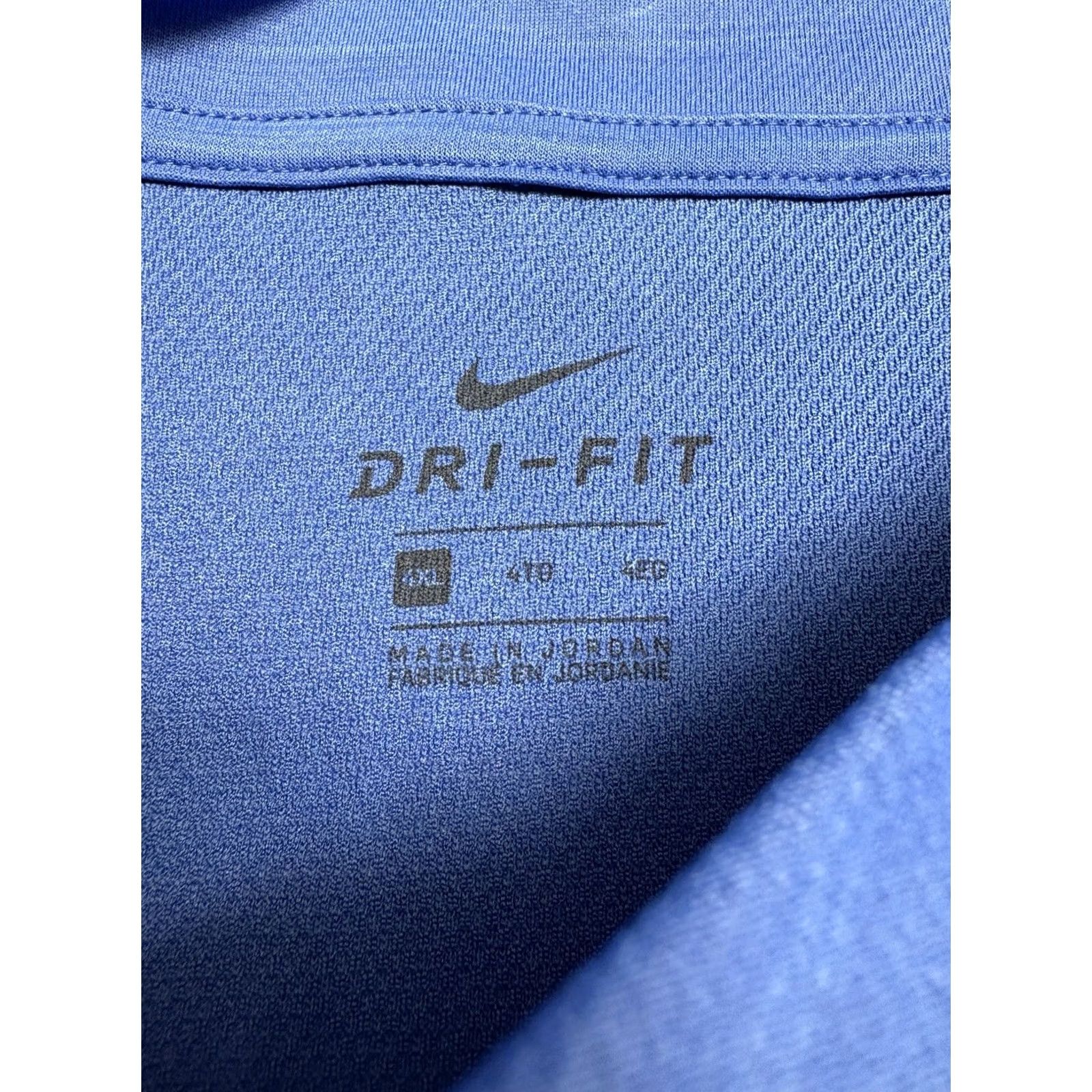 Nike VINTAGE Nike 1/4 Zip Mens 4XL Blue Lightweight Pullover Long Sleeve AR3716 Size US XXL / EU 58 / 5 - 4 Thumbnail
