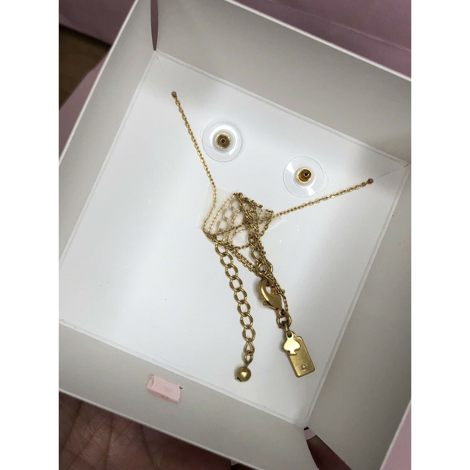 Kate Spade Kate Spade Penguin Pave Necklace & Earrings Box Set Size ONE SIZE - 5 Thumbnail