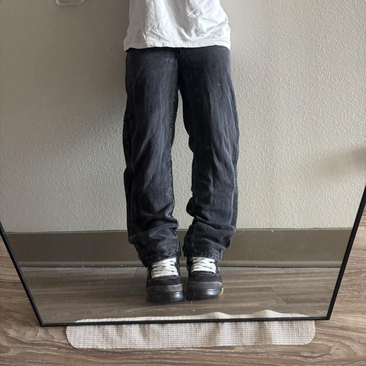 Vintage Crazy Vintage Y2K/2000s Grunge Black Essential Denim Jeans! 29x29 Size US 29 - 1 Thumbnail