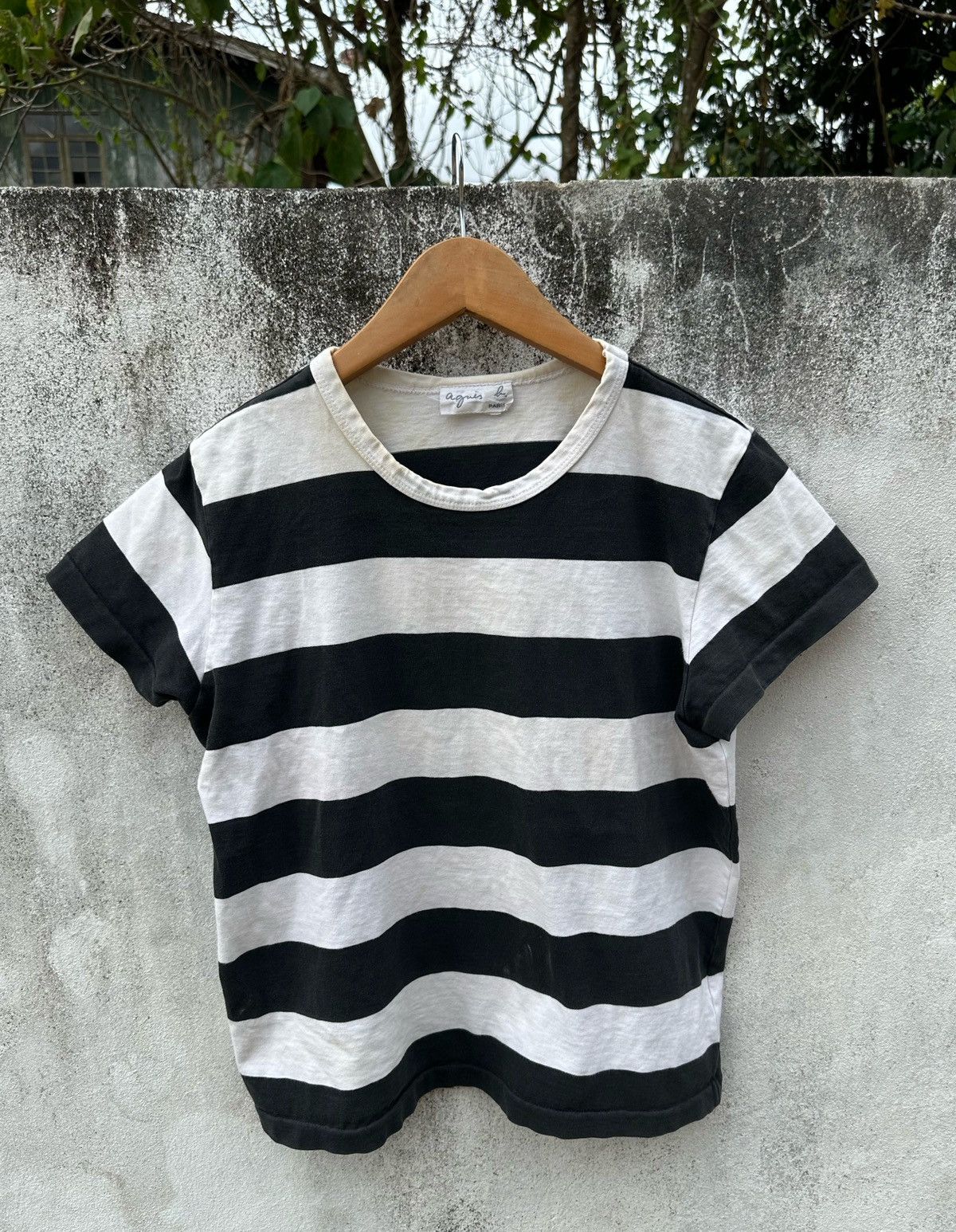 agnes b. Vintage Agnes B striped tshirt Size S / US 4 / IT 40 - 3 Thumbnail