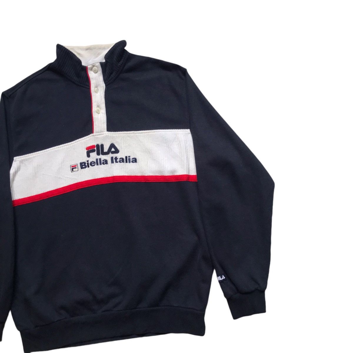 Fila VINTAGE 90s FILA HALF BUTTON UP Size US M / EU 48-50 / 2 - 2 Thumbnail