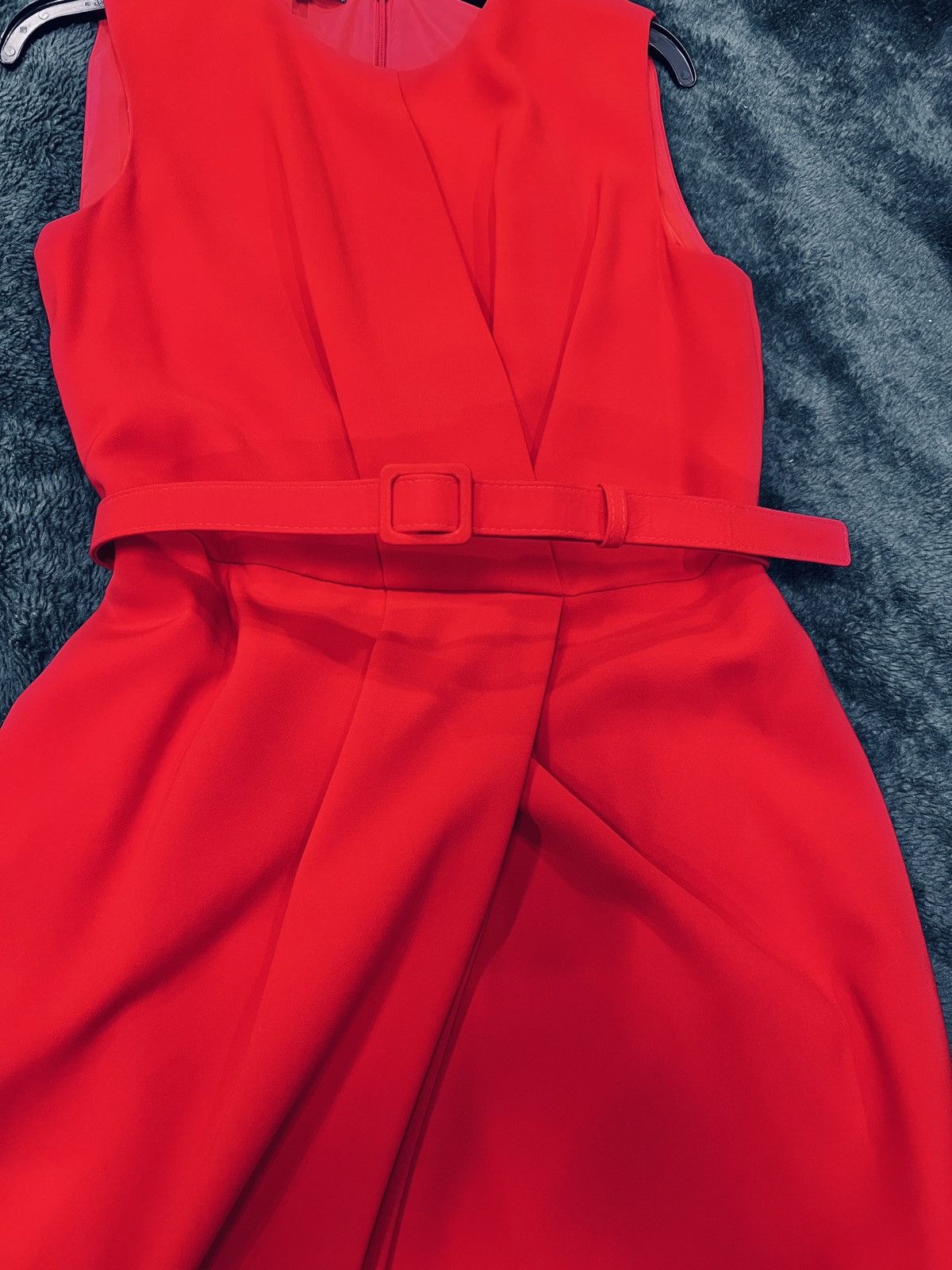 Lafayette 148 Women Lafayette 148 New York Jude Pleated Sheath Dress Size M / US 6-8 / IT 42-44 - 10 Thumbnail
