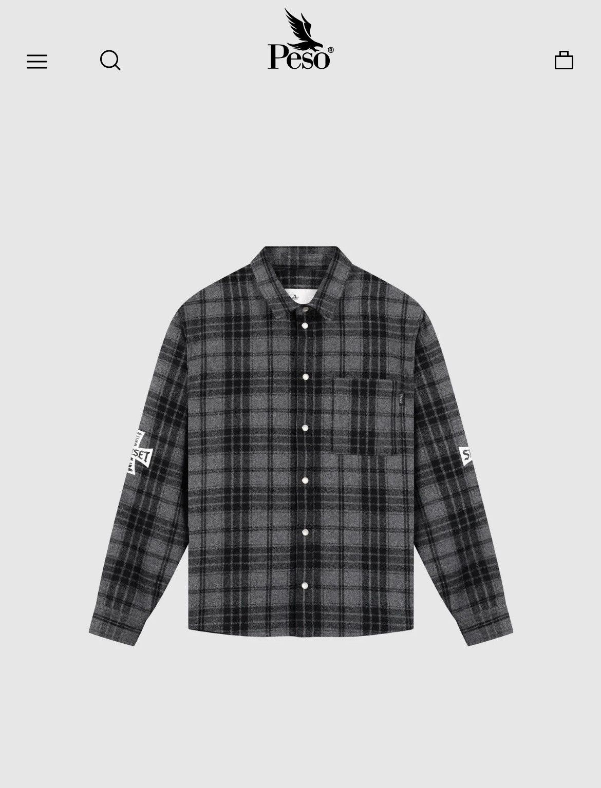 Peso Peso Boulevard Flannel Shirt Size US M / EU 48-50 / 2 - 7 Thumbnail