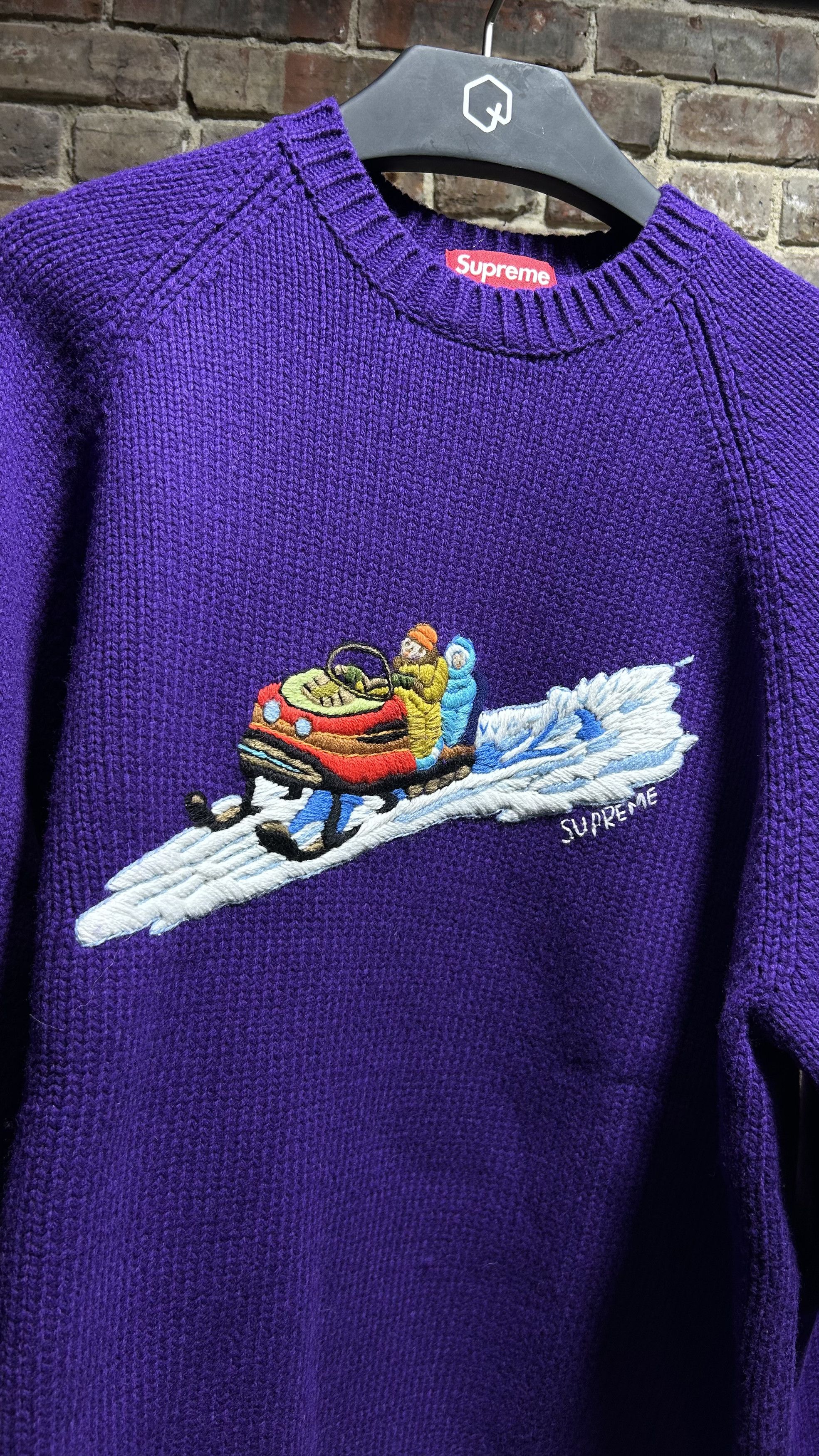 Supreme Supreme Sled Sweater Sz. XL Size US XL / EU 56 / 4 - 2 Thumbnail