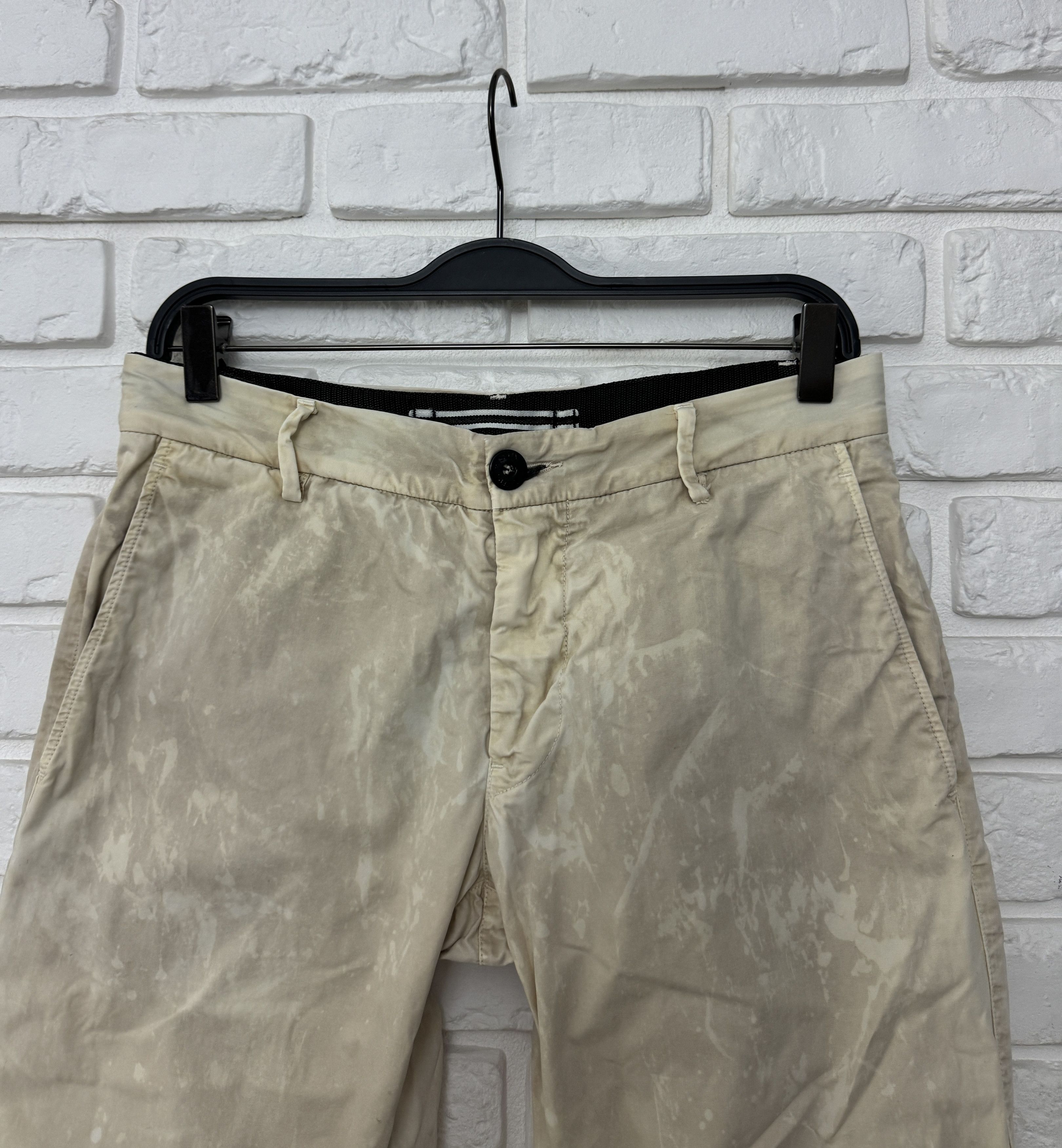 Stone Island Stone Island Chino Pants Casual Custom Acid Wash Sz 30 Size US 30 / EU 46 - 3 Thumbnail