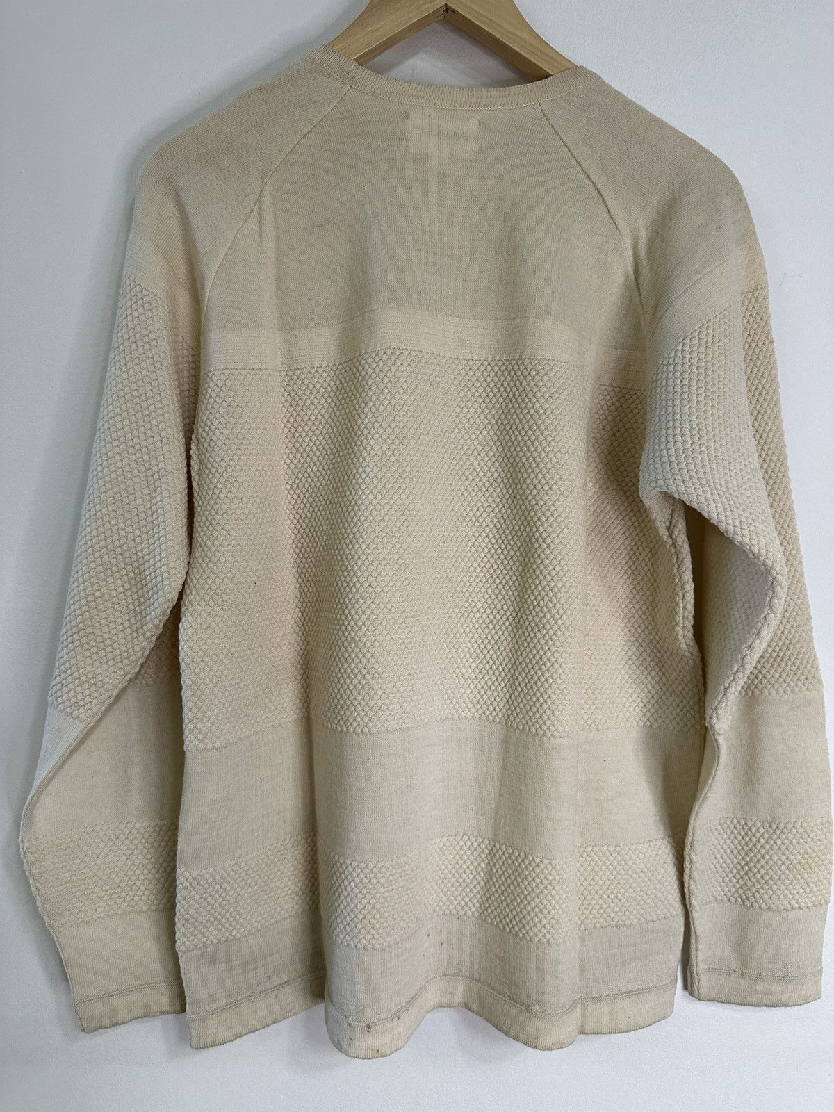 Norse Projects Norse Projects - Light Textured Wool Knit - M Size US M / EU 48-50 / 2 - 3 Thumbnail