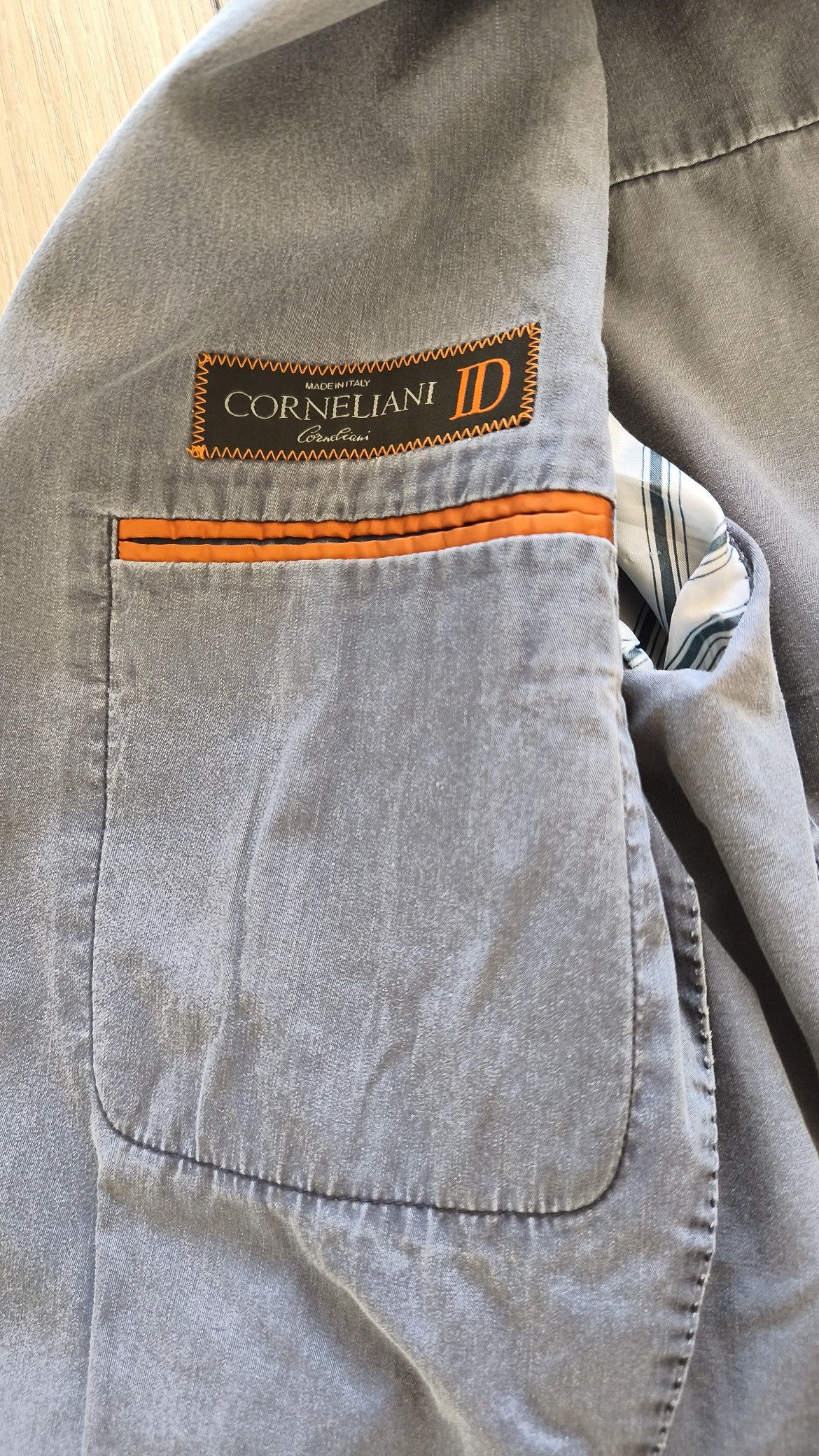 Corneliani Corneliani men's blazer jacket size 48 Size 48S - 5 Thumbnail