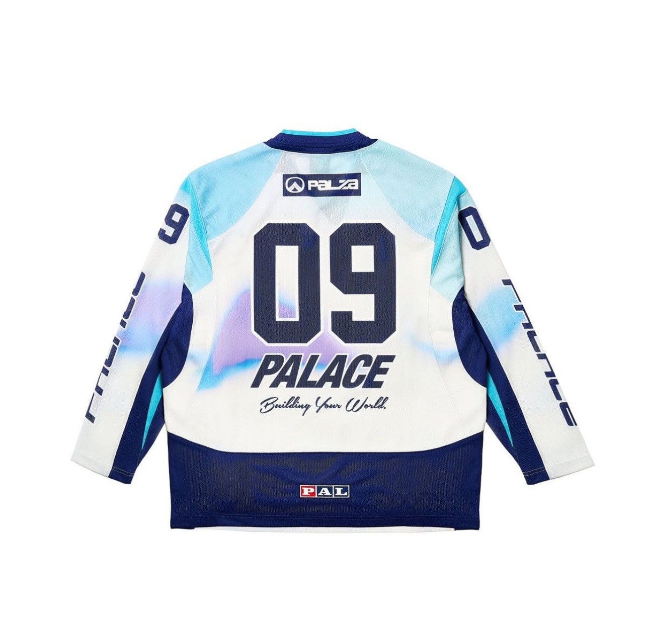 Palace Palace Polar Bear Building Your World Hockey Jersey Blue Size US S / EU 44-46 / 1 - 2 Thumbnail