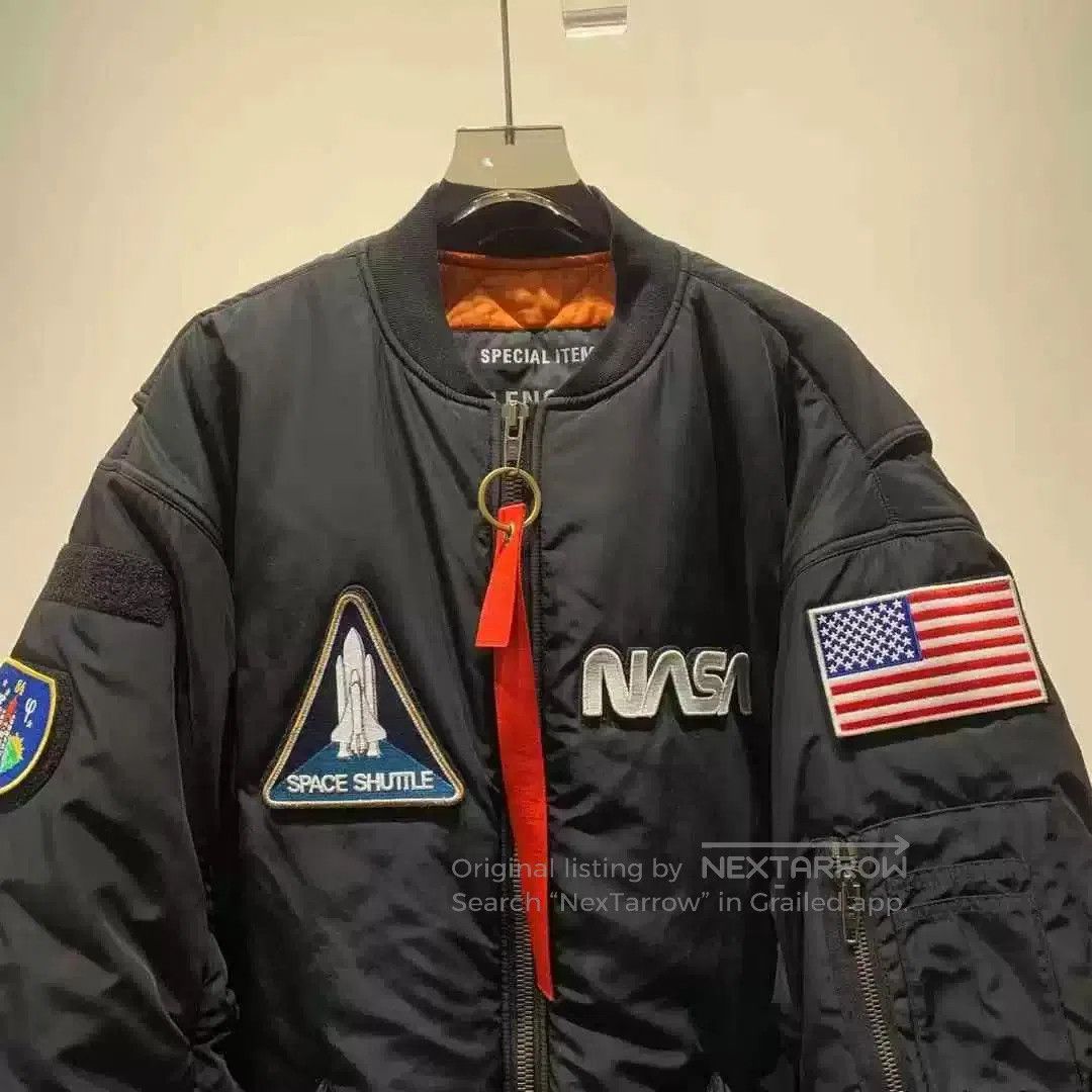 Balenciaga Balenciaga NASA Logo Pilot Jacket. Size US XL / EU 56 / 4 - 3 Thumbnail