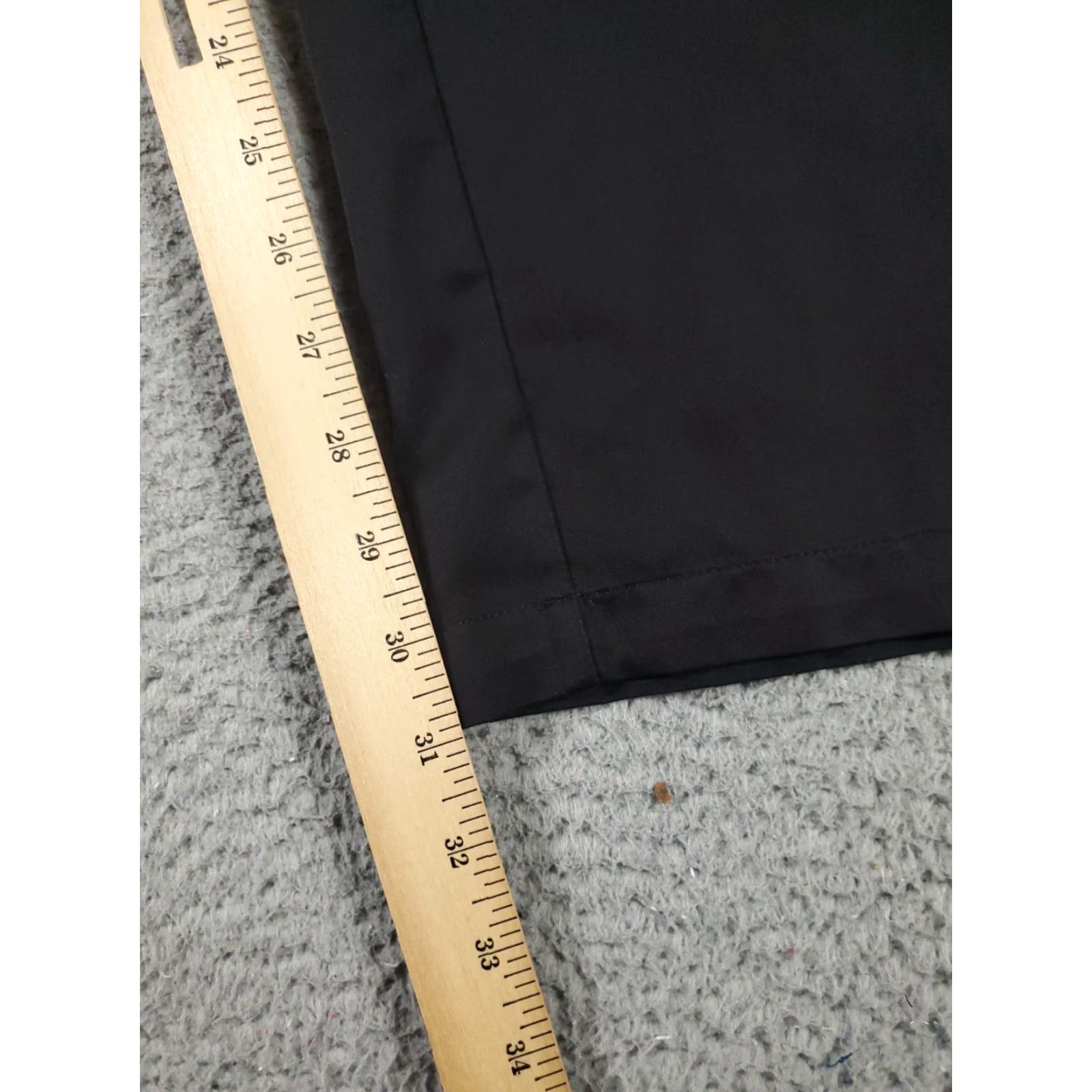 Adidas Adidas Pants Mens 38x32 Black Chino Flat Front Casual Golf Trousers Size US 38 / EU 54 - 5 Thumbnail