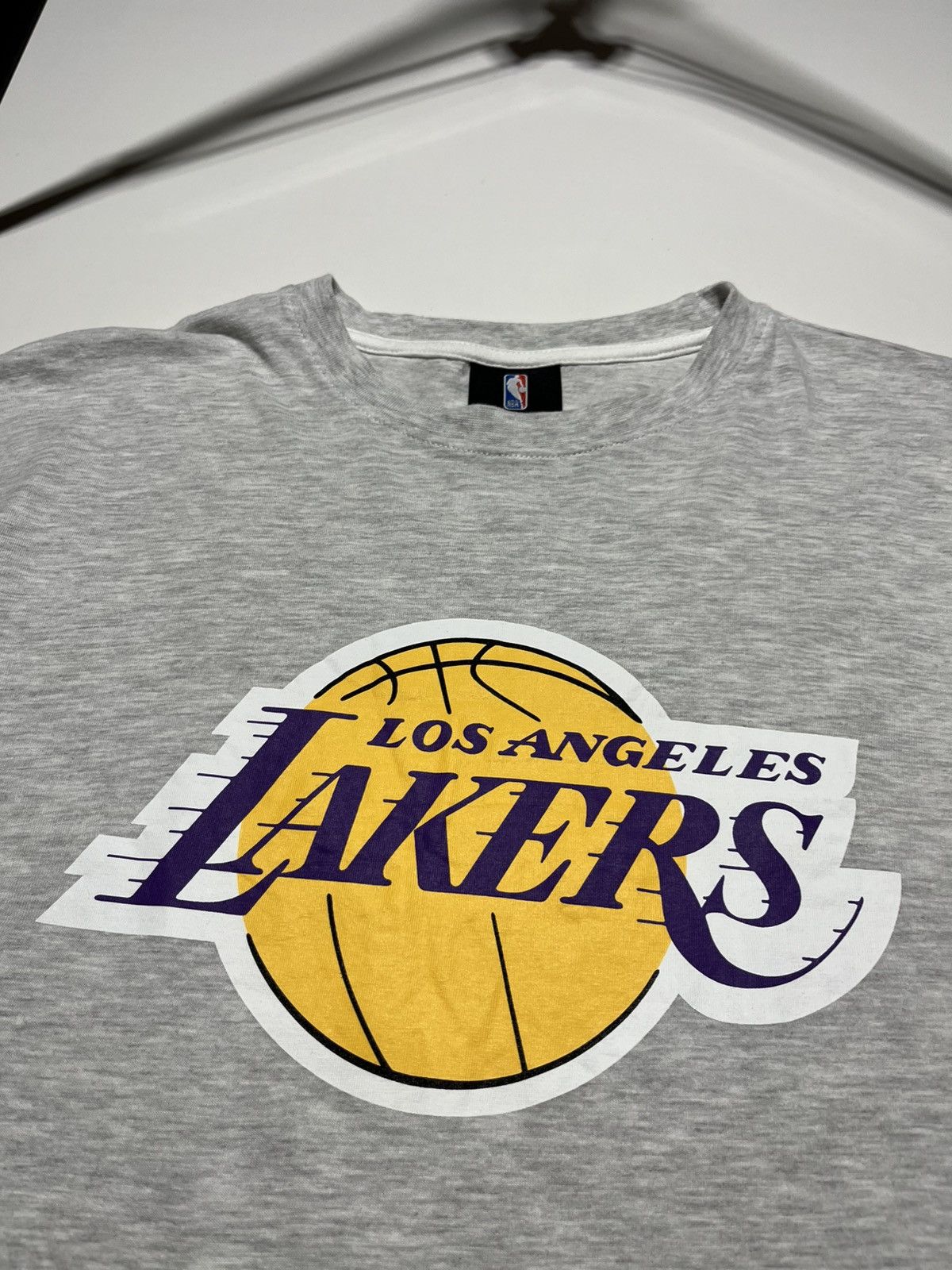NBA Vintage Los Angeles Lakers Long Sleeve T-Shirt Size US L / EU 52-54 / 3 - 3 Thumbnail