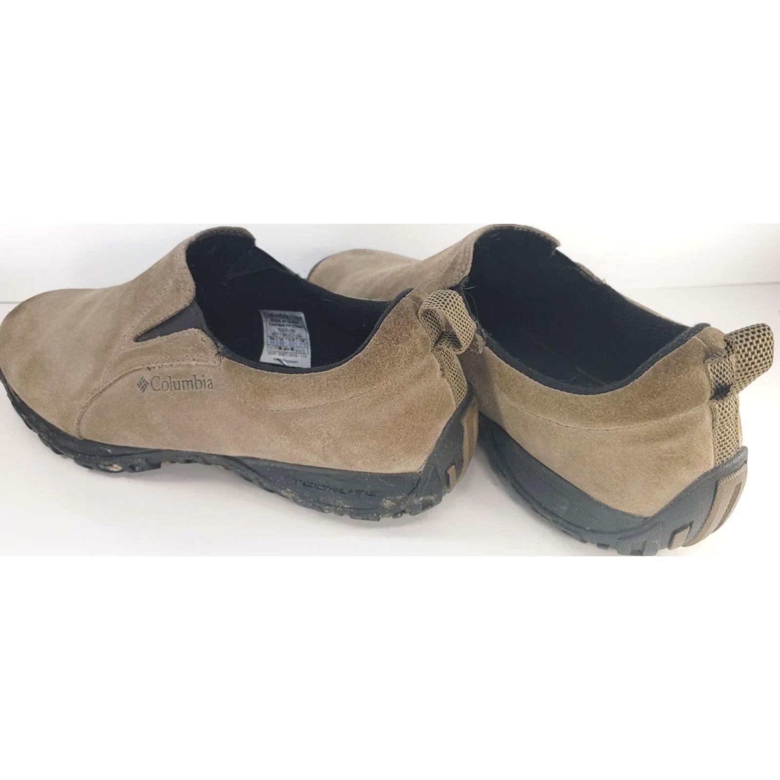 Nomad Columbia Peakfreak Nomad Mens Slip-on Moc Size 9.5 Gray Smoke Suede Shoes Size US 9 / EU 42 - 5 Thumbnail