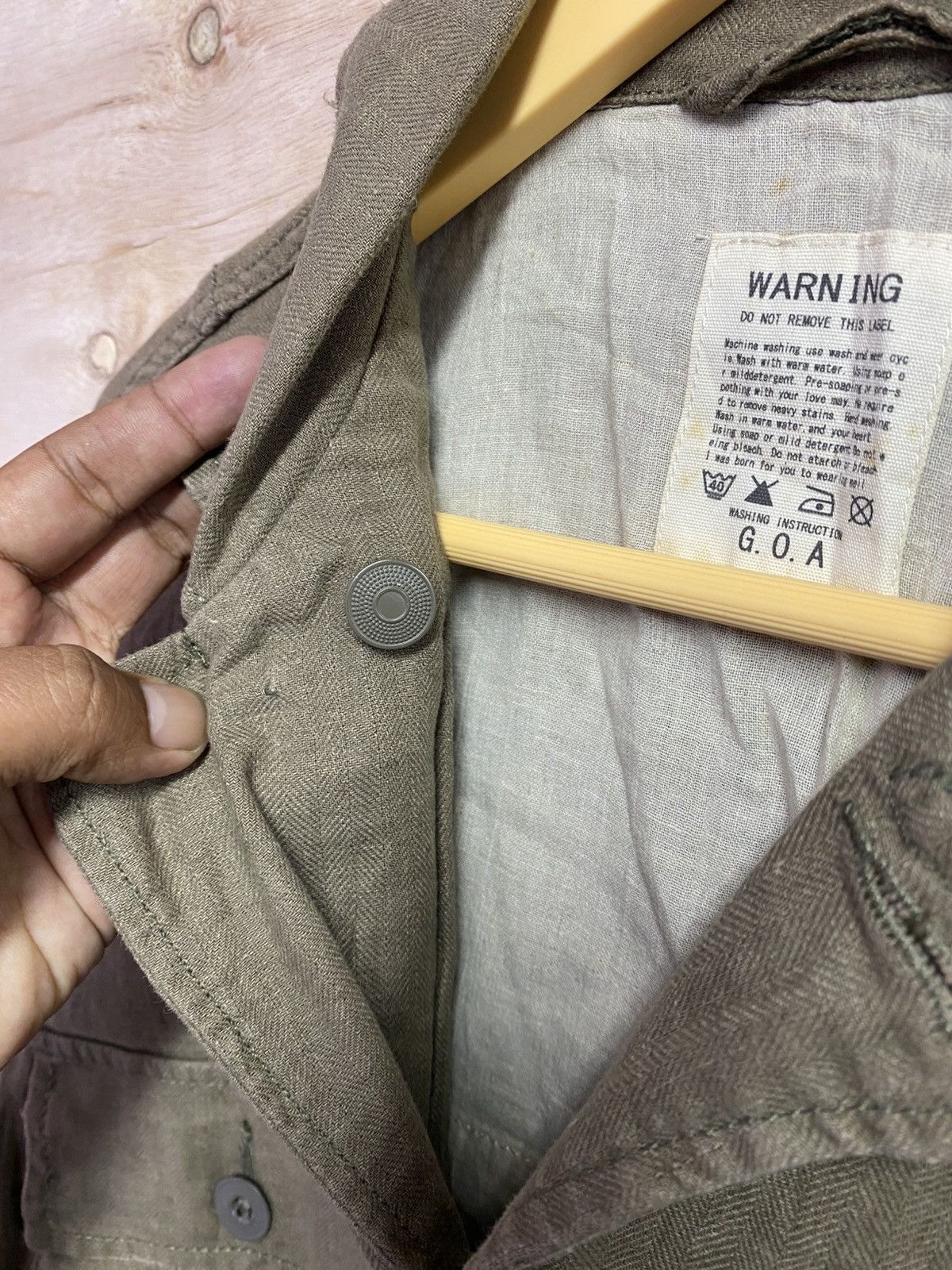 GOA G.O.A. military-style jacket Size US XL / EU 56 / 4 - 4 Thumbnail