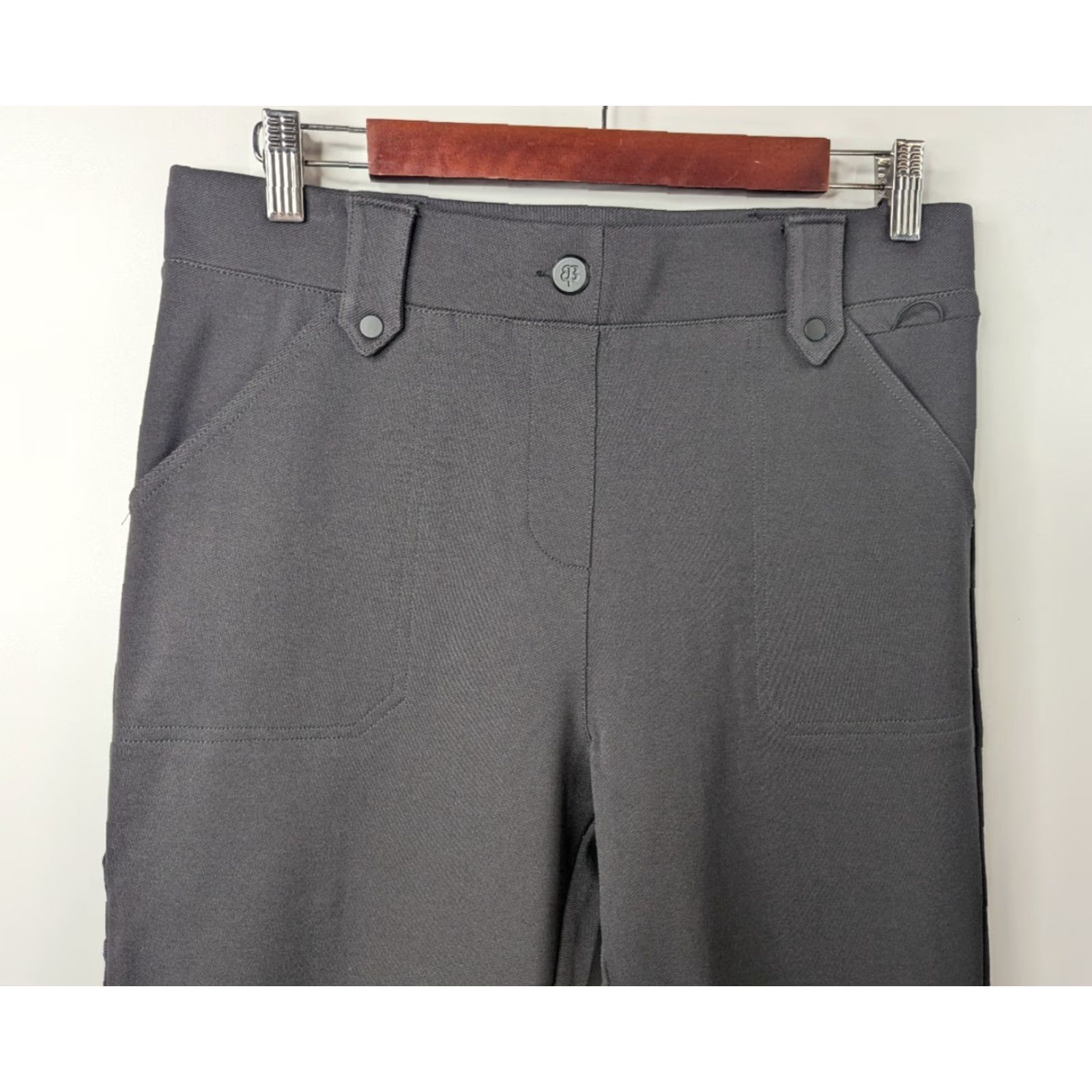 Vintage Betabrand Black Classic Skinny Fit Pants W1582-SL Tall Large Size 36" / US 14 / IT 50 - 3 Thumbnail