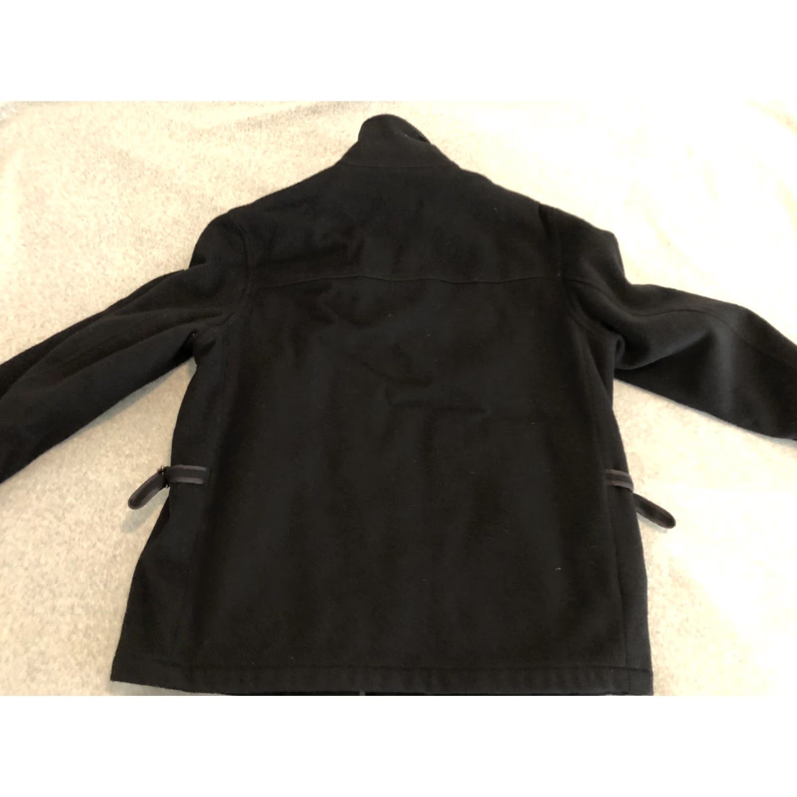 Polo Ralph Lauren Polo Ralph Lauren Bomber Jacket Black Wool/Nylon Mens Large Regular Full Zip Solid 29" Length 24" Pit to Pit Size US L / EU 52-54 / 3 - 7 Thumbnail