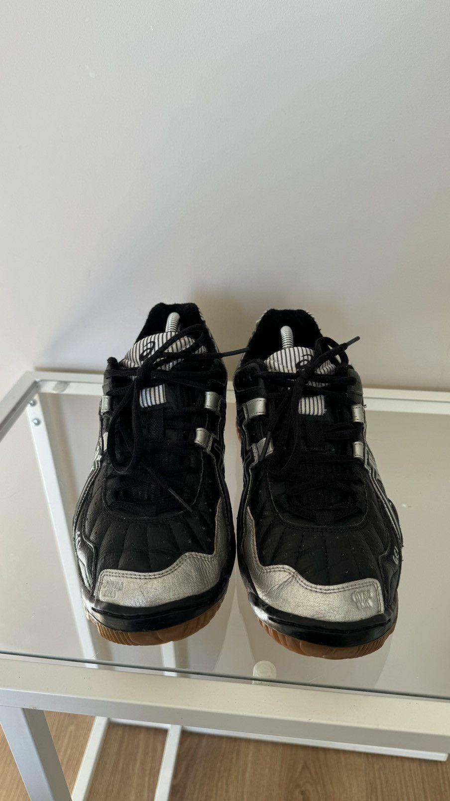Asics × Vintage Asics black gel sneakers vintage gorpcore 90s 00s Size US 9.5 / EU 42-43 - 2 Thumbnail