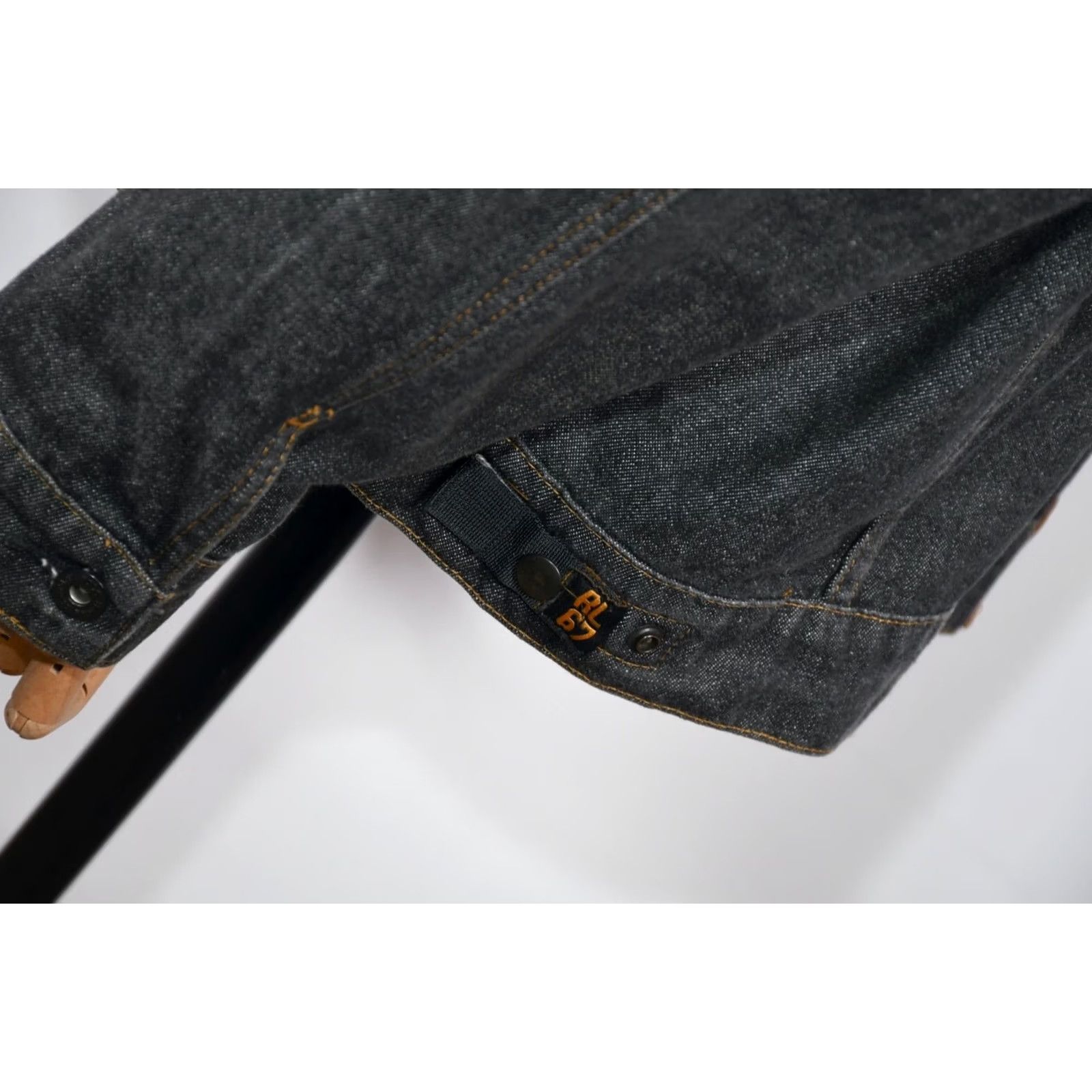 Polo Ralph Lauren Polo Jeans Ralph Lauren RL67 Basic Jean Jacket Men's L Black Size US L / EU 52-54 / 3 - 6 Thumbnail