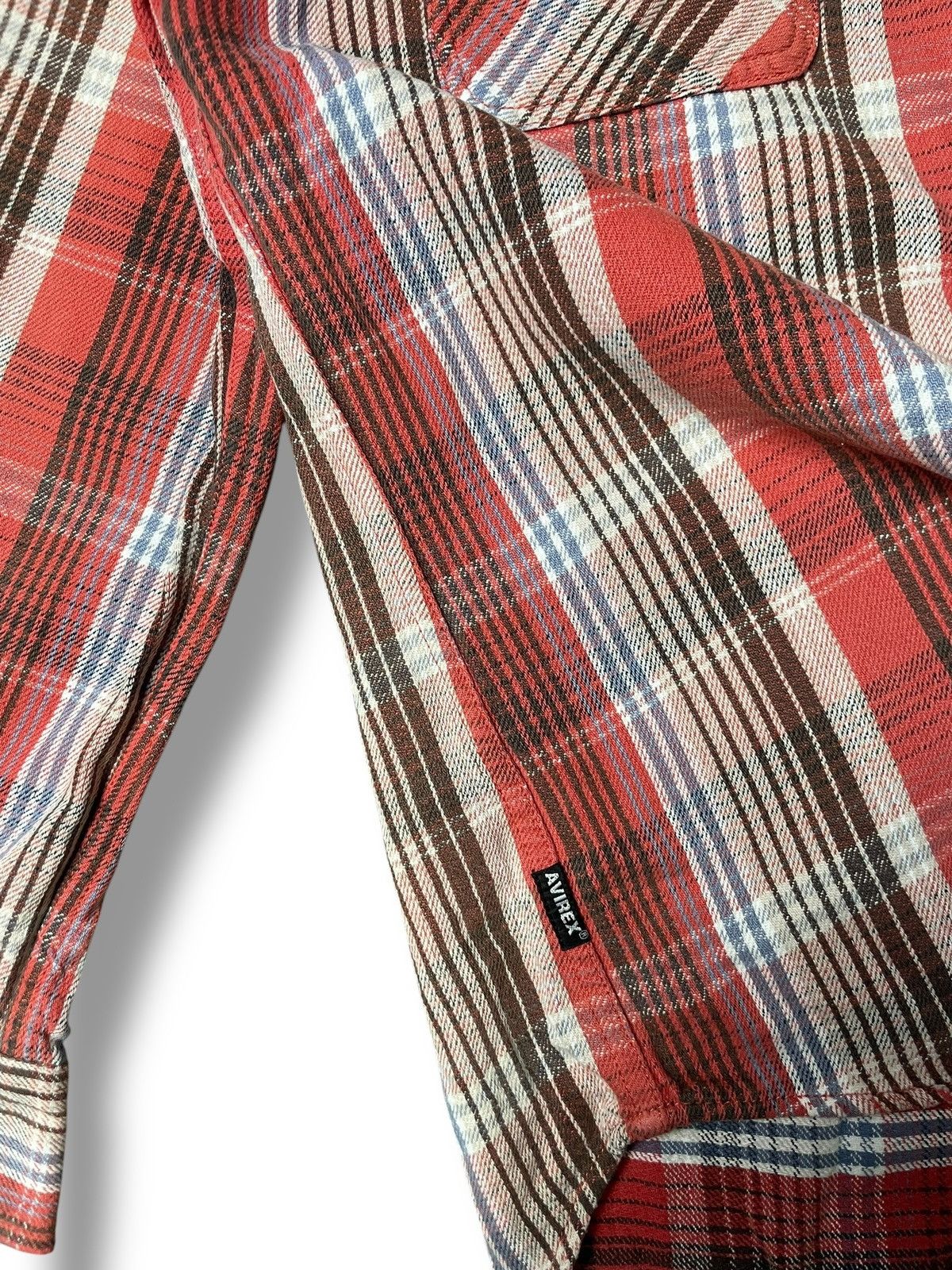 Avirex × Vintage Vintage Avirex Flannel Shirt (50) Size US L / EU 52-54 / 3 - 5 Thumbnail