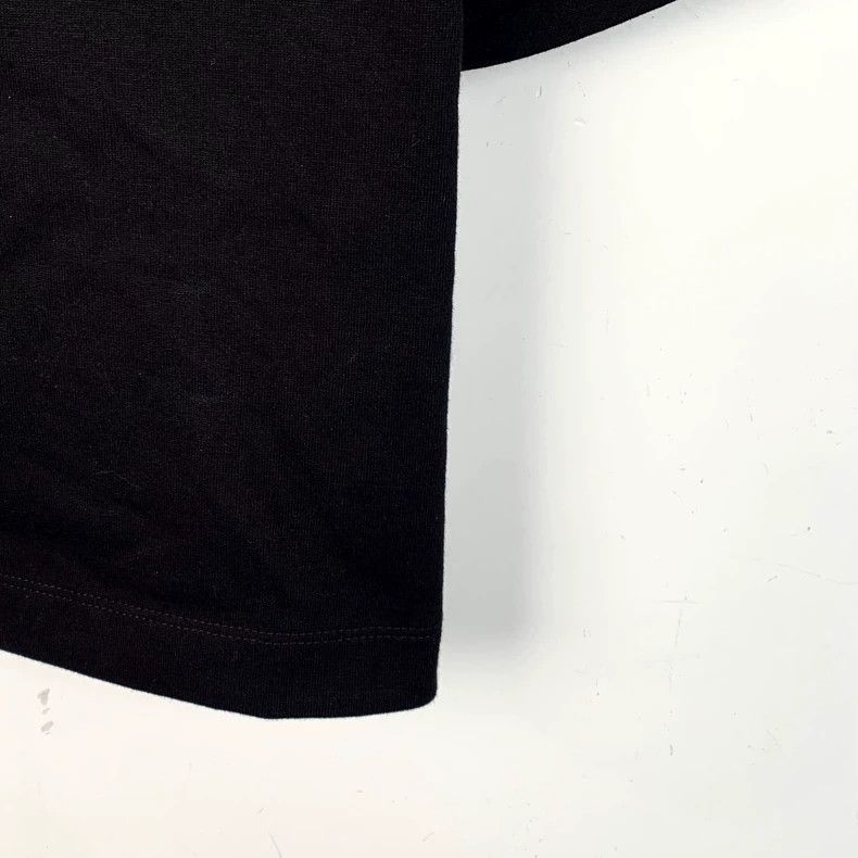 Louis Vuitton Louis Vuitton 23 black presbyopic zip paneled crew neck sh Size M / US 6-8 / IT 42-44 - 4 Thumbnail