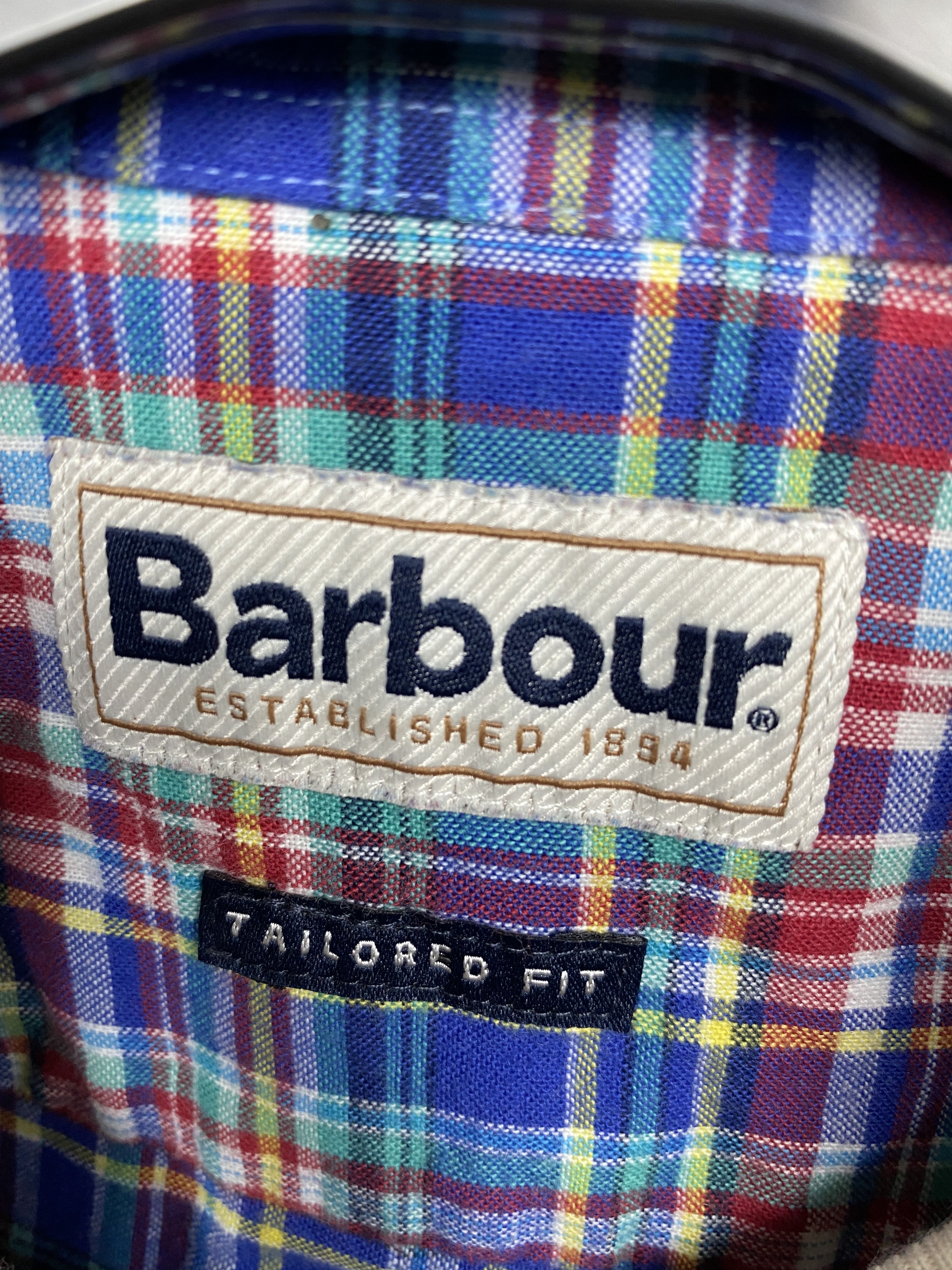 Barbour Barbour Mens Long Sleeve Plaid Shirt Size US L / EU 52-54 / 3 - 4 Thumbnail