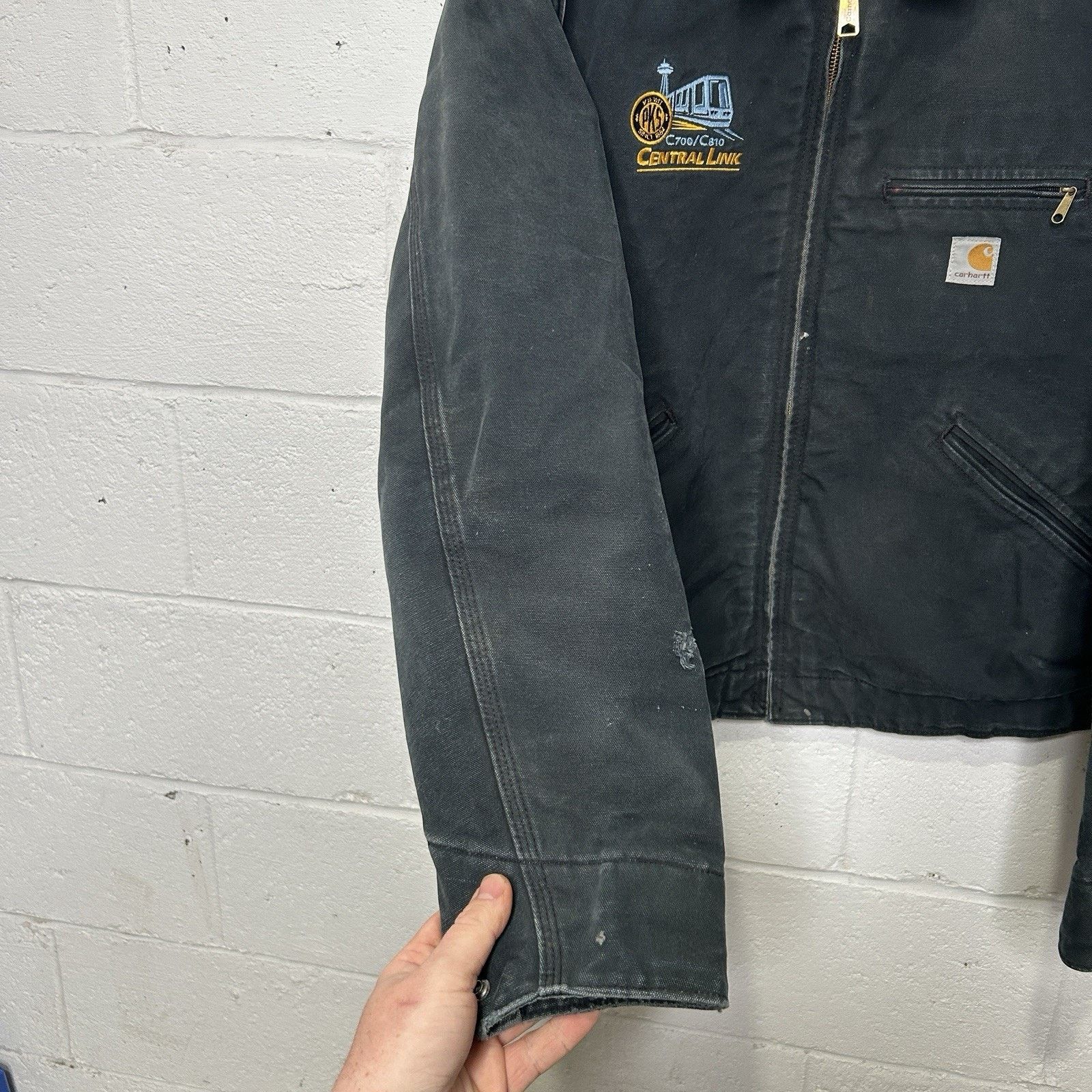 Carhartt Vintage Carhartt Blanket-Lined Detroit Jacket “Black” J01 Size US L / EU 52-54 / 3 - 7 Thumbnail