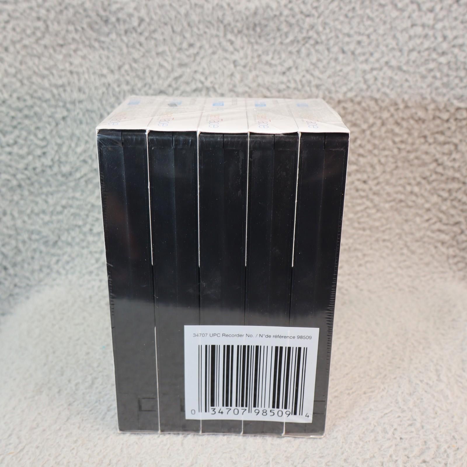 Other Pack 5 Memorex 120 Minutes VHS RV Blank Video Tapes Sealed Size ONE SIZE - 4 Thumbnail
