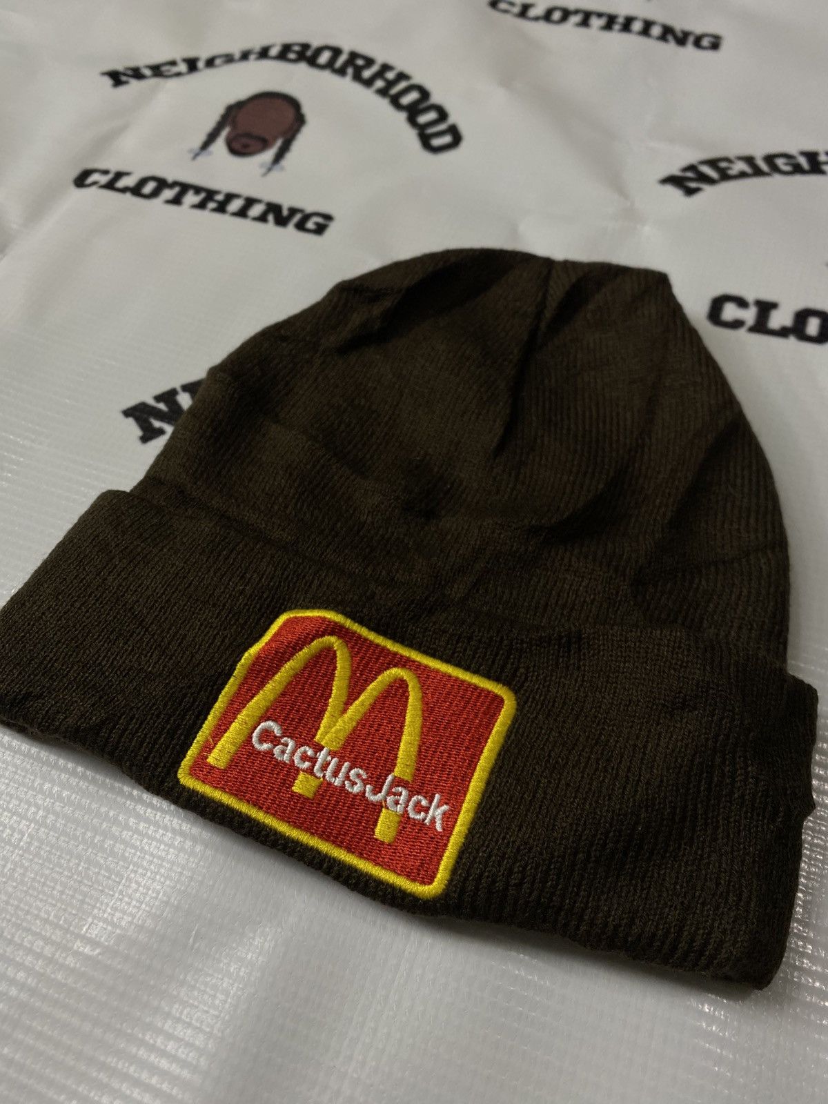 Travis Scott TRAVIS SCOTT x MC DONALDS BEANIE. Size ONE SIZE - 2 Thumbnail