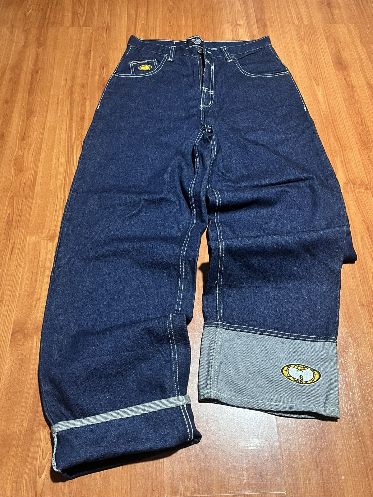 Wu-Tang Clan Vintage Rare Wu-wear Y2K carpenter jeans Size US 33 - 6 Thumbnail